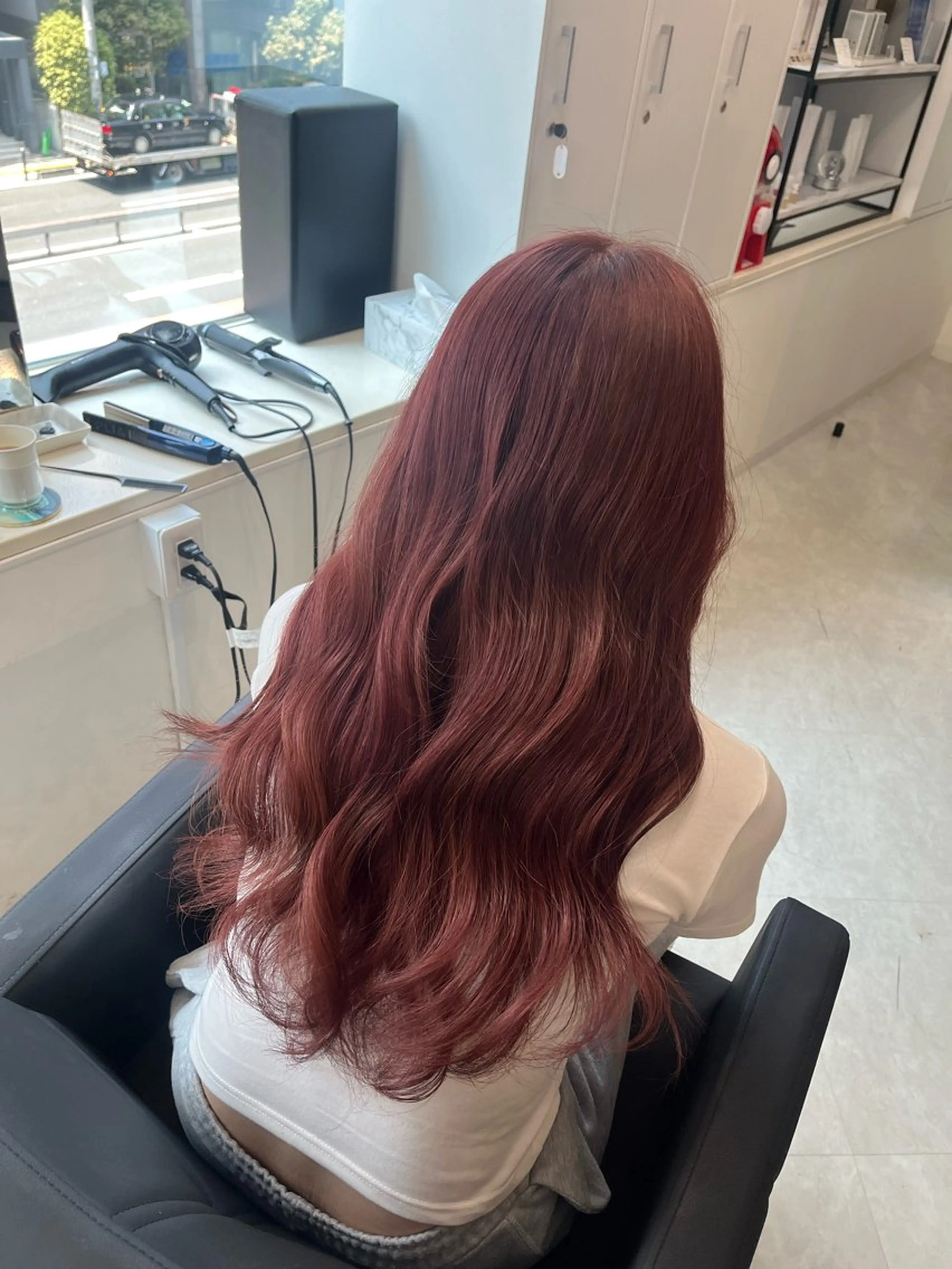 ロング カラー marshu所属・似合わせ/艶カラー /大阪/nanaのヘアスタイル