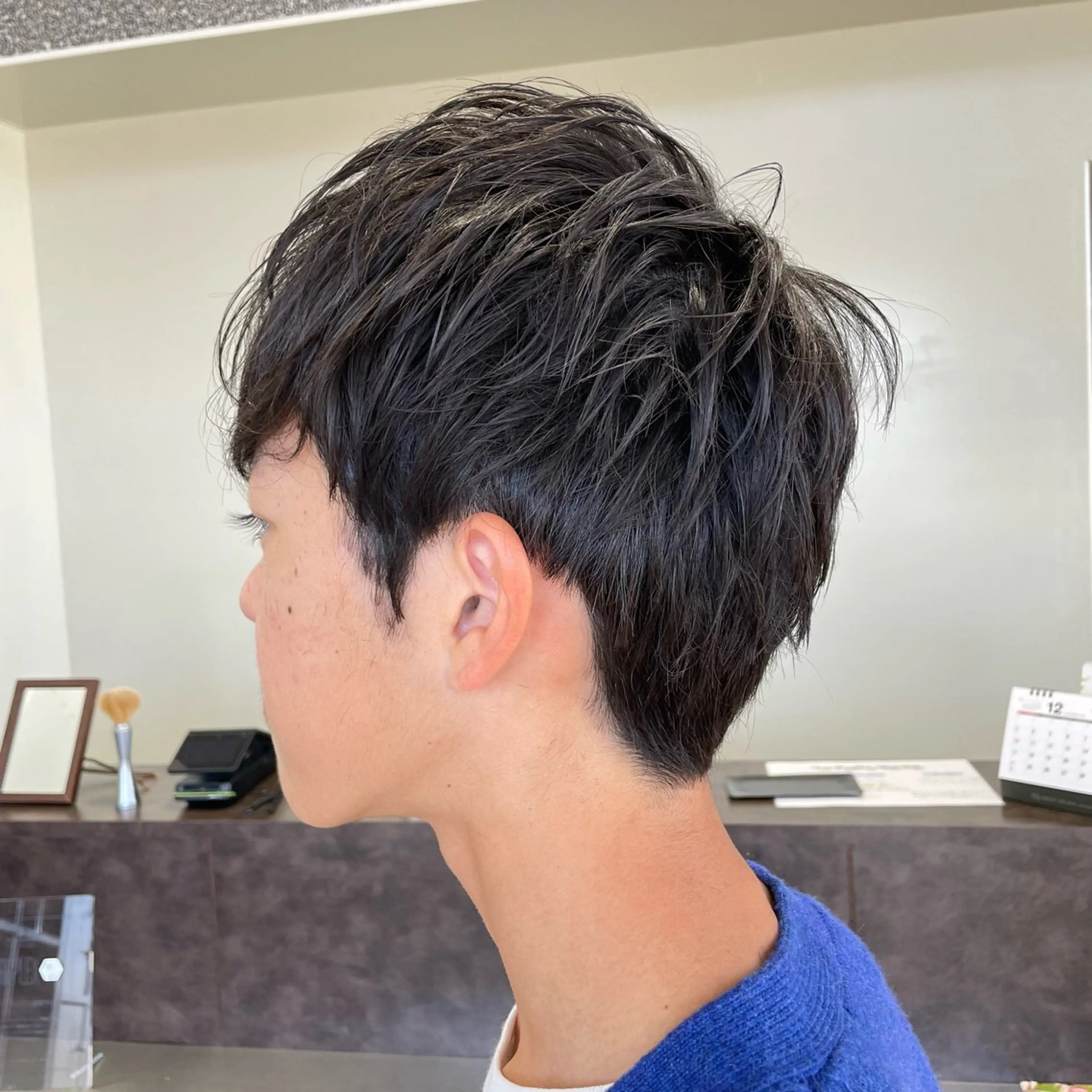 ショート 加藤 舜稀のヘアスタイル