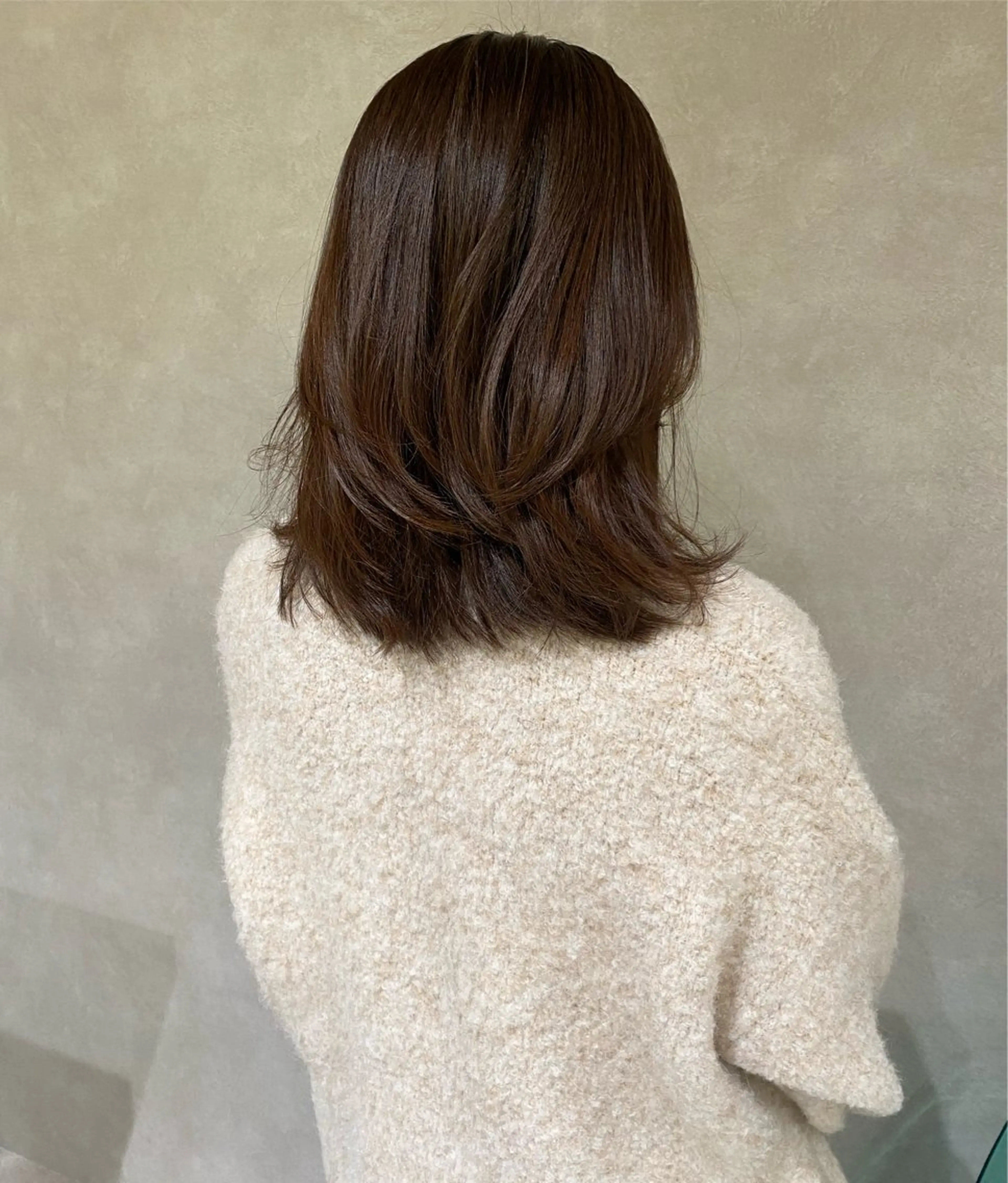 ミディアム カット 透明感/レイヤー カット🎀Maco.のヘアスタイル