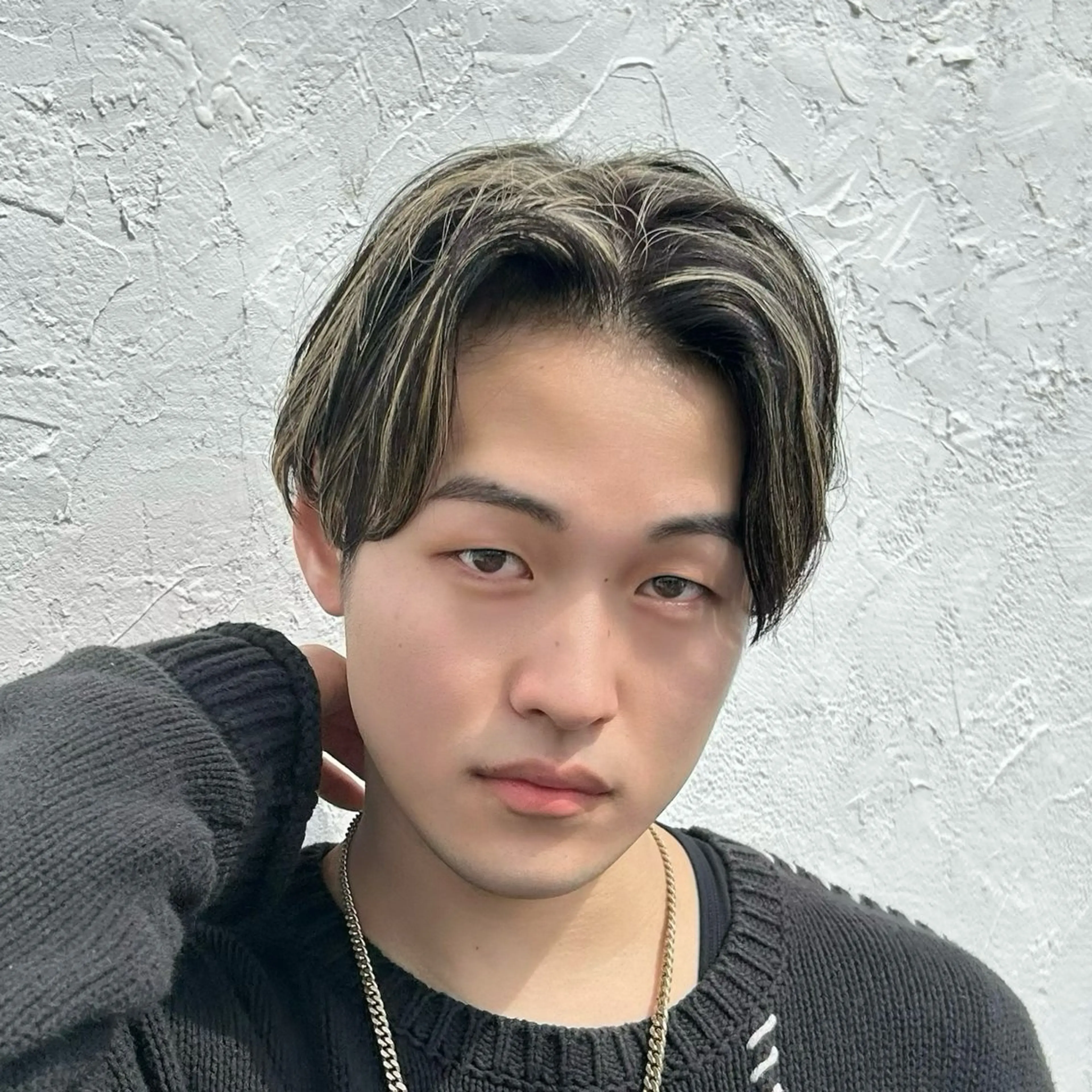 イノアカラー(白髪染めも可)＋メンズカット＋髪質改善トリートメンの写真