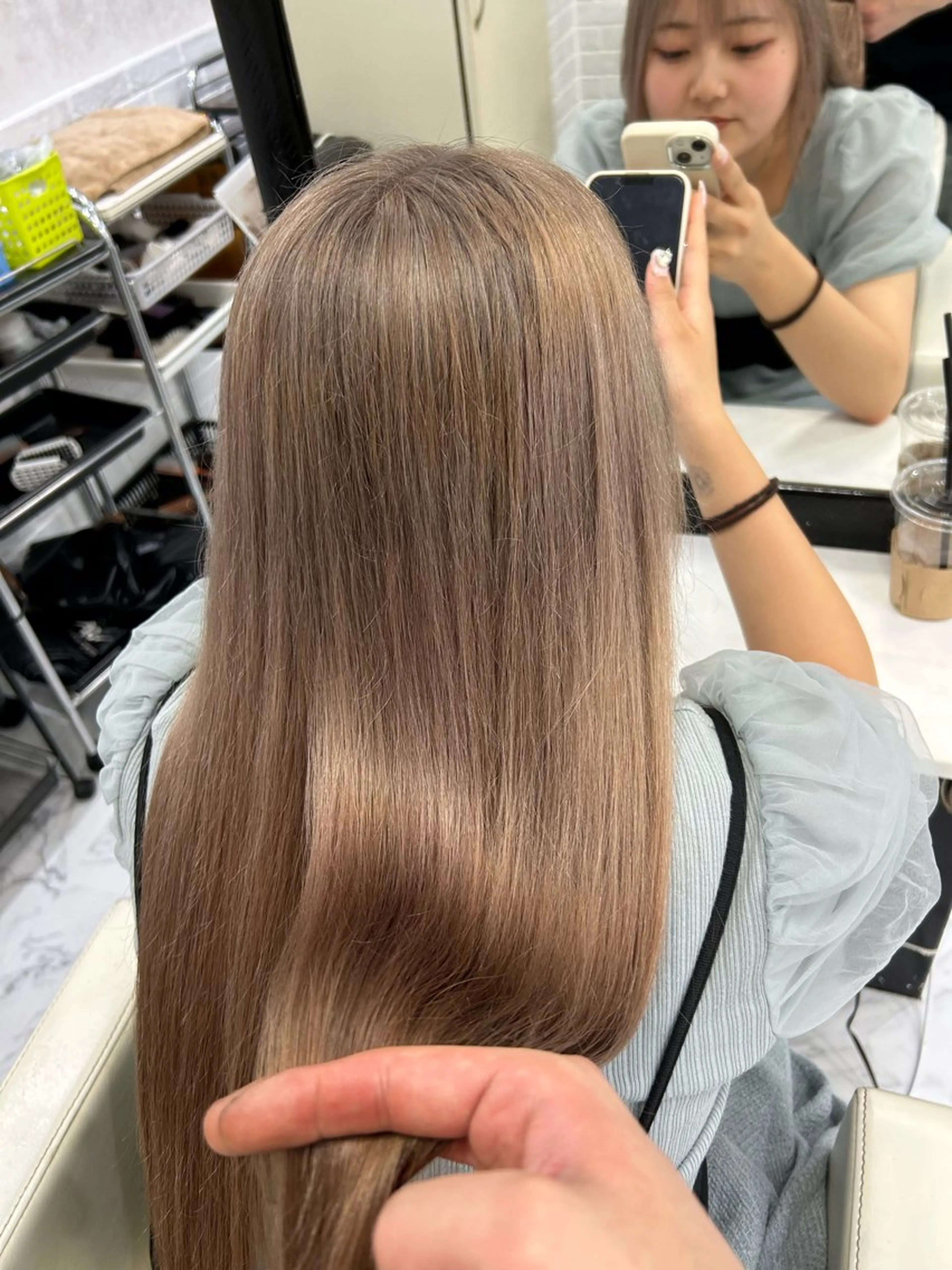 ロング カラー エクステ×ハイトーン 🌈KEISUKEのヘアスタイル