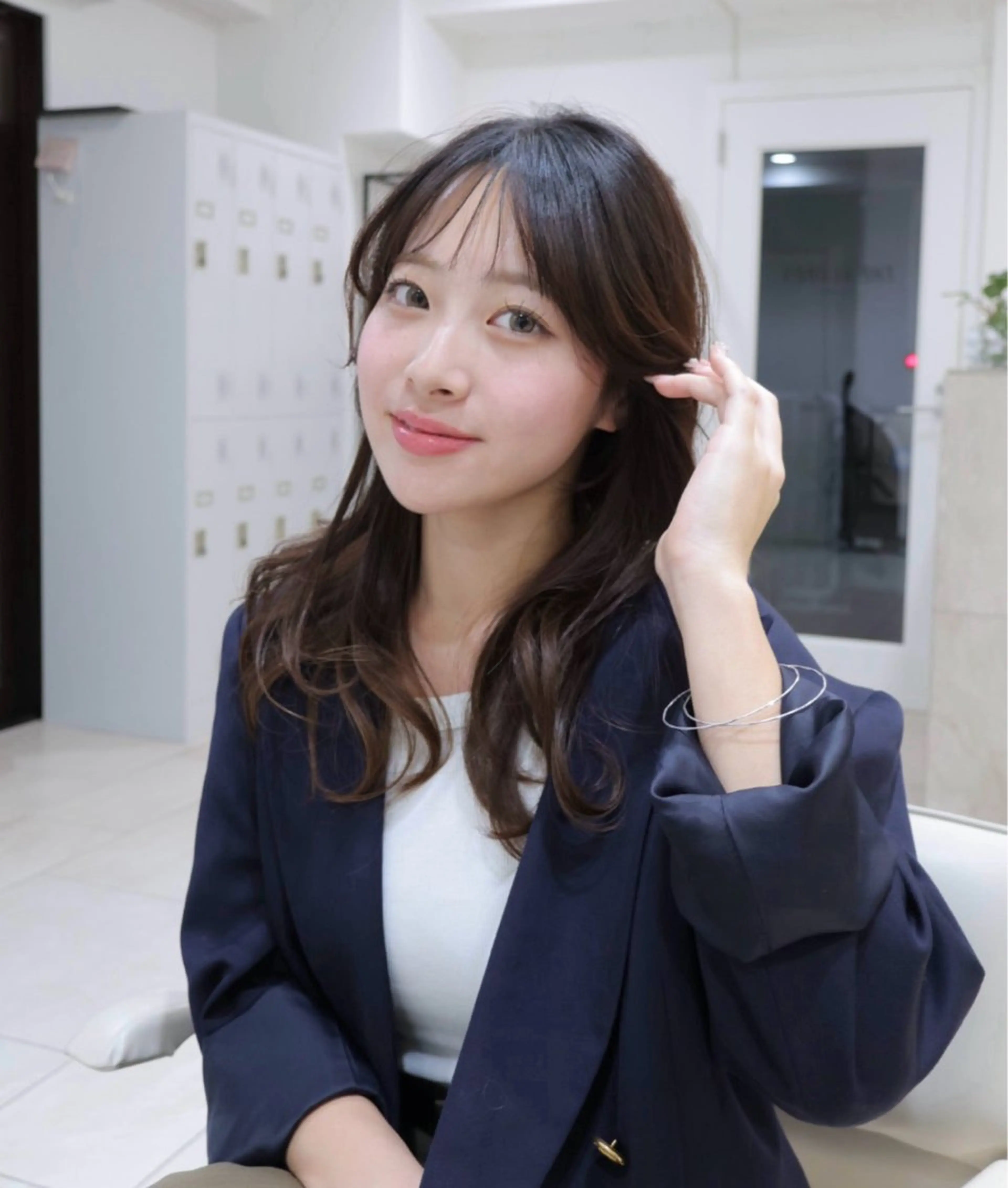 ロング THE GLOBES 表参道原宿所属・山下 凪澄のヘアスタイル