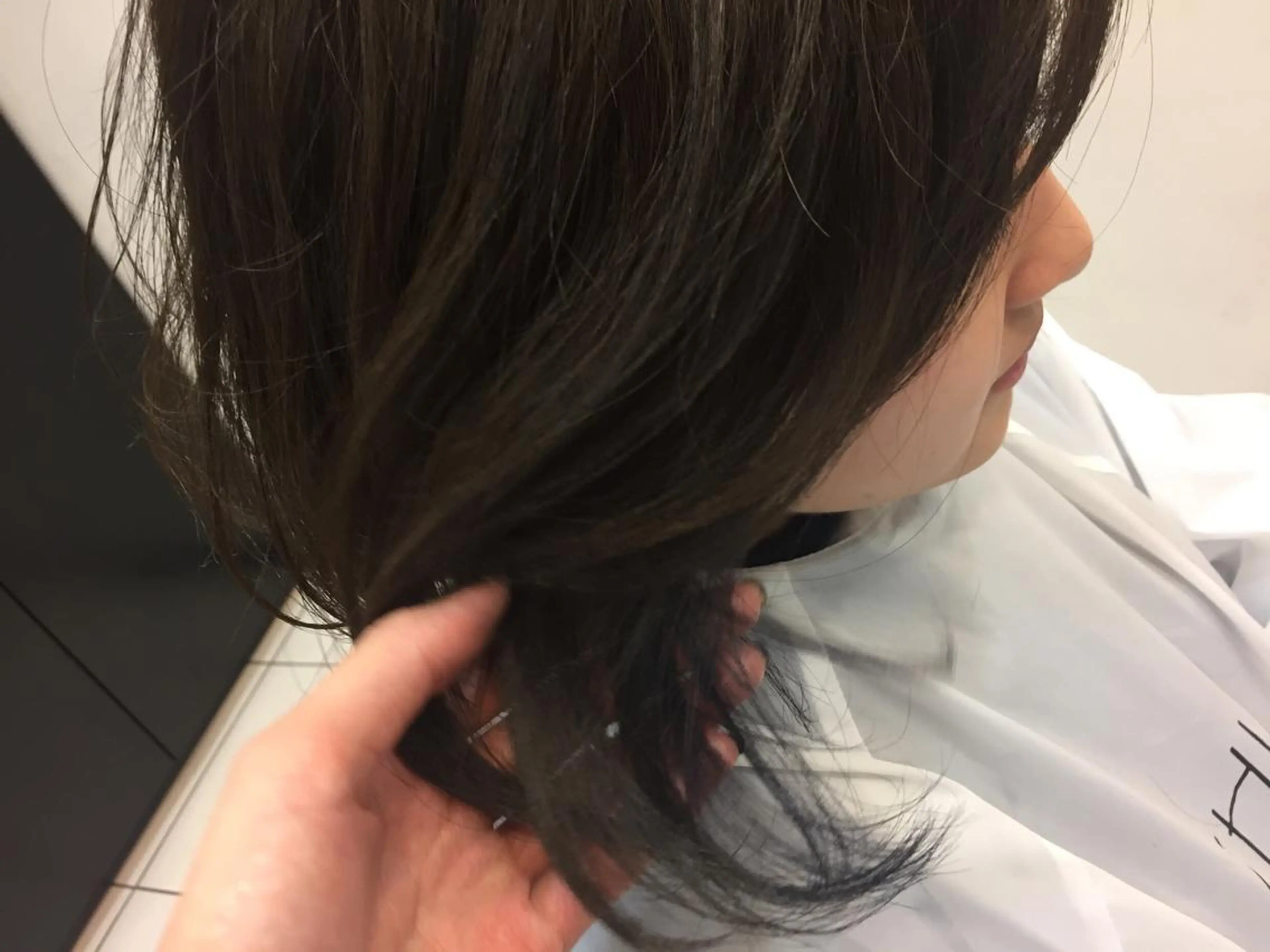 ミディアム GLROW haruhiのヘアスタイル