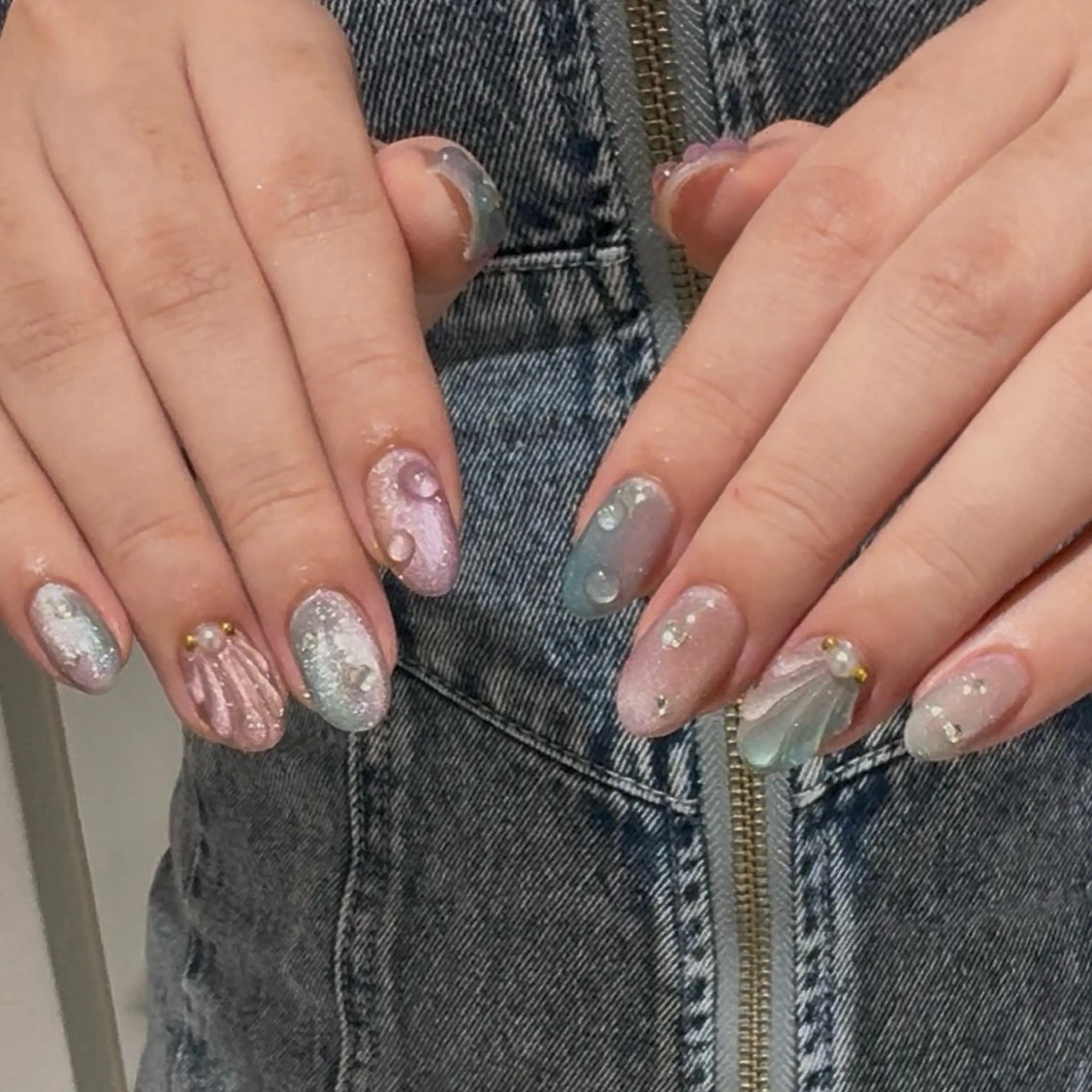 ネイル ハンドネイル saki 大阪市平野区ネイルのネイルデザイン