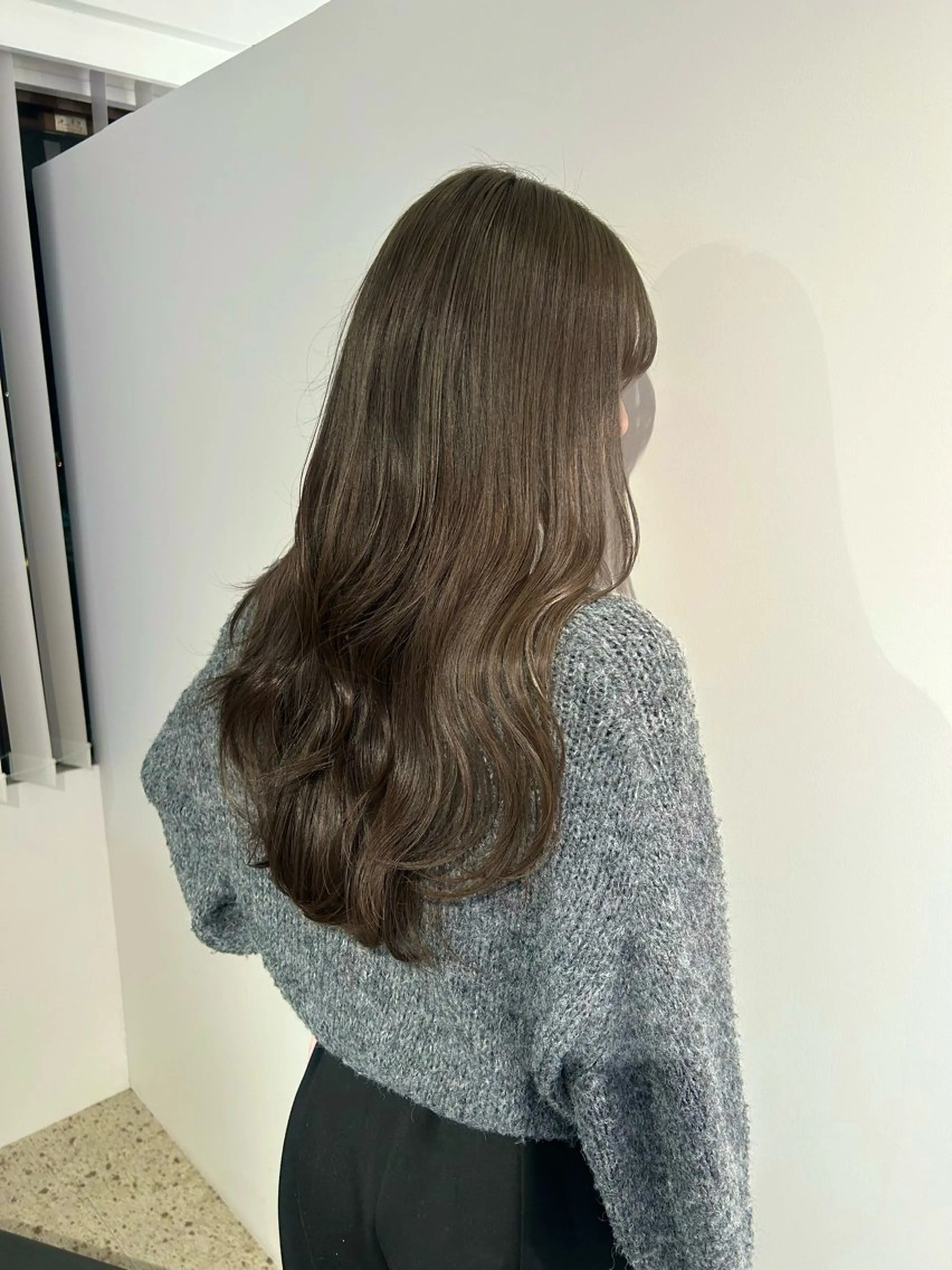 ロング カラー ヘアカラー knock な お 烏丸御池のヘアスタイル