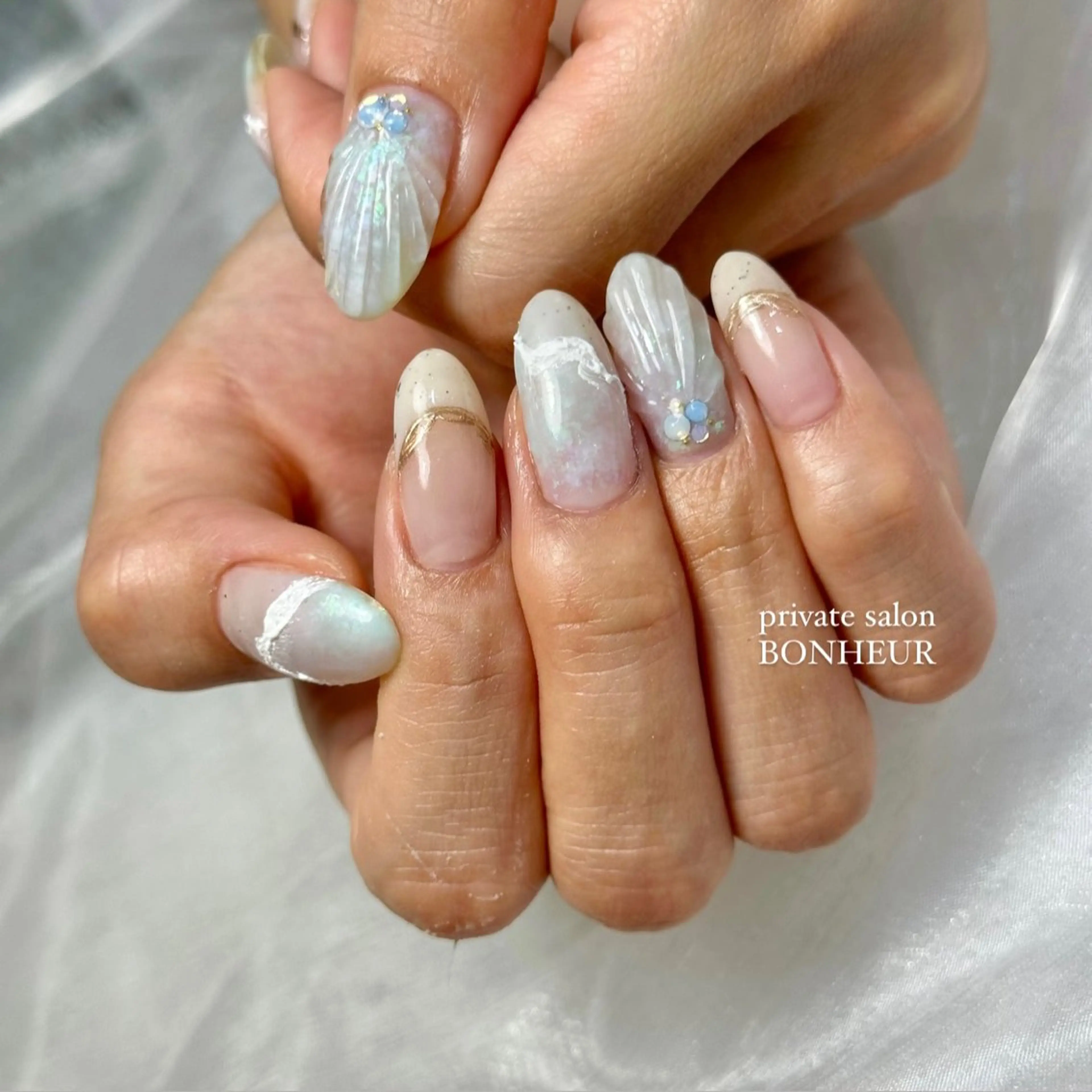 ネイル ハンドネイル BONHEUR Annaのネイルデザイン