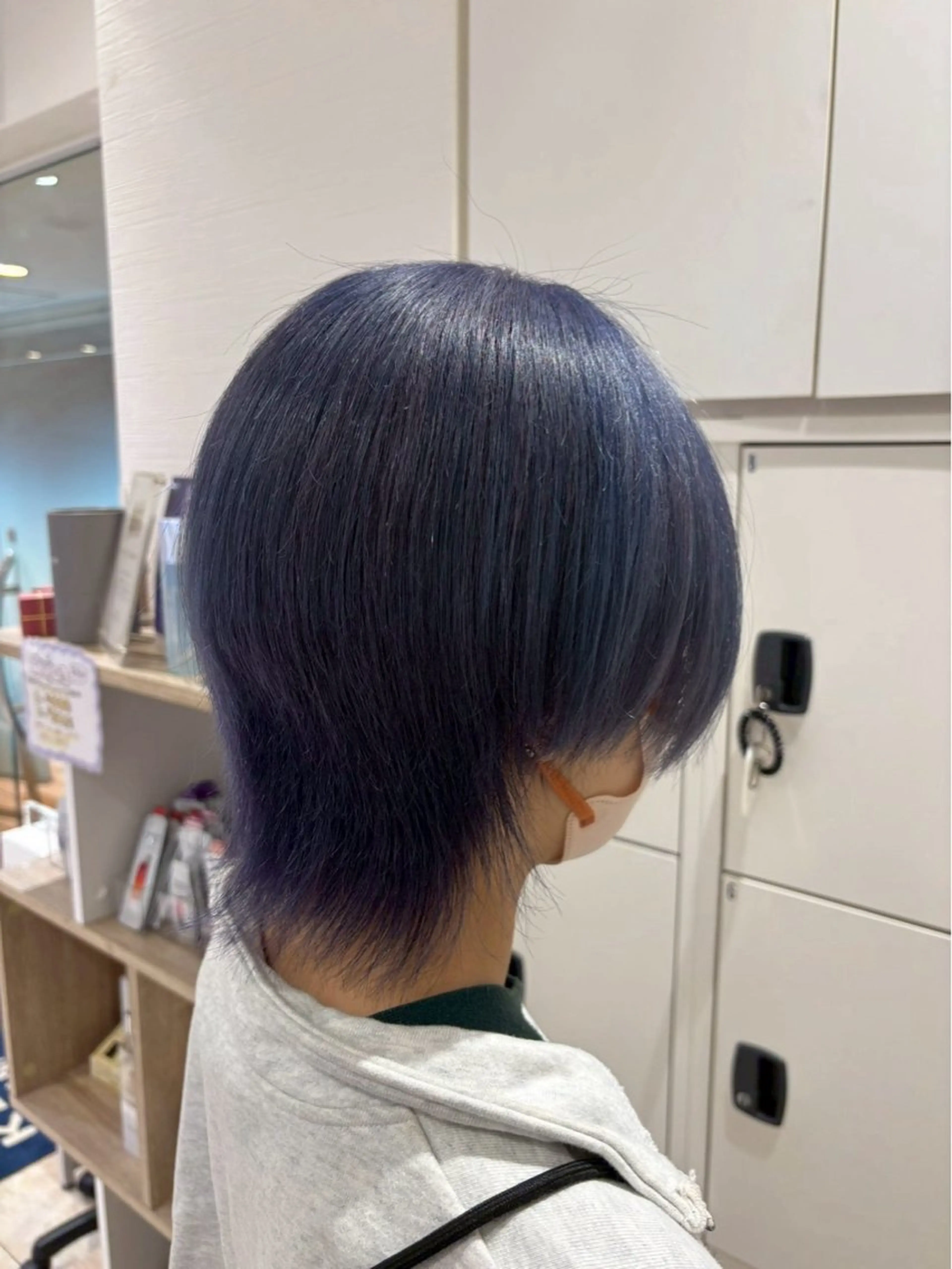 🦋ブリーチ込みのダブルカラー🦋❄️綺麗な寒色カラー❄️の写真