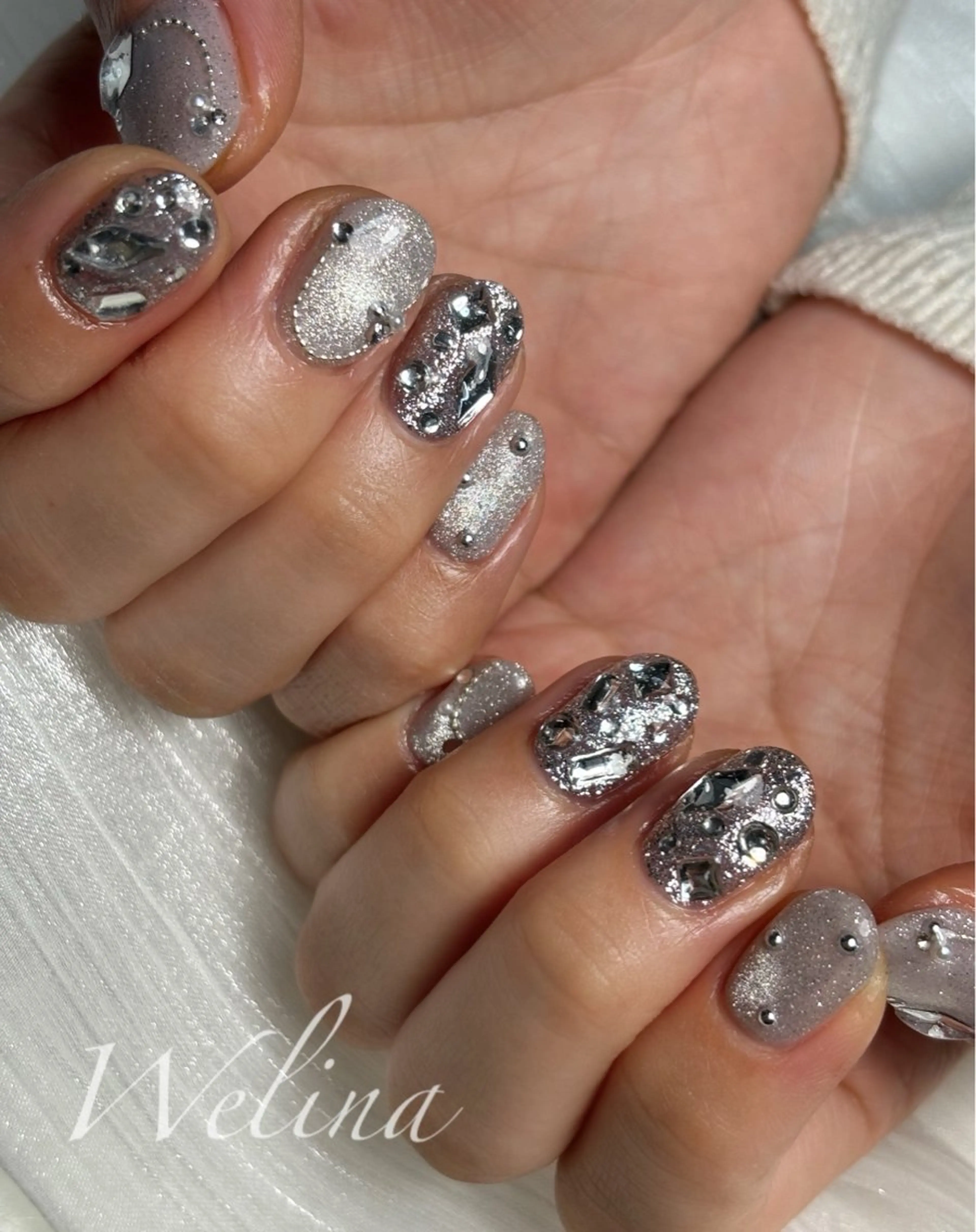 ネイル 冬ネイル Welina所属・nail salon Welinaのネイルデザイン