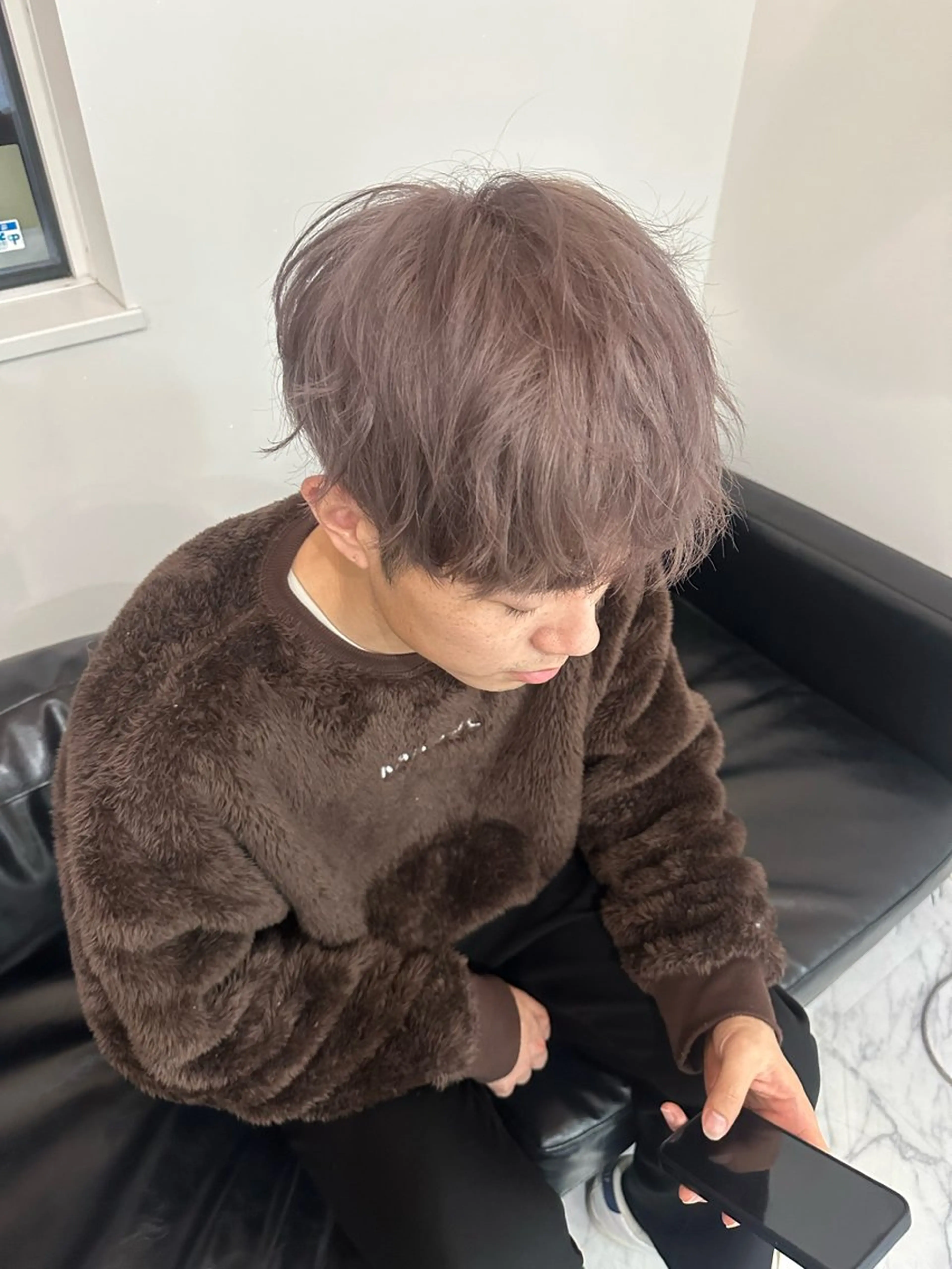 ショート マイ/カットモデル /暖色カラーのヘアスタイル