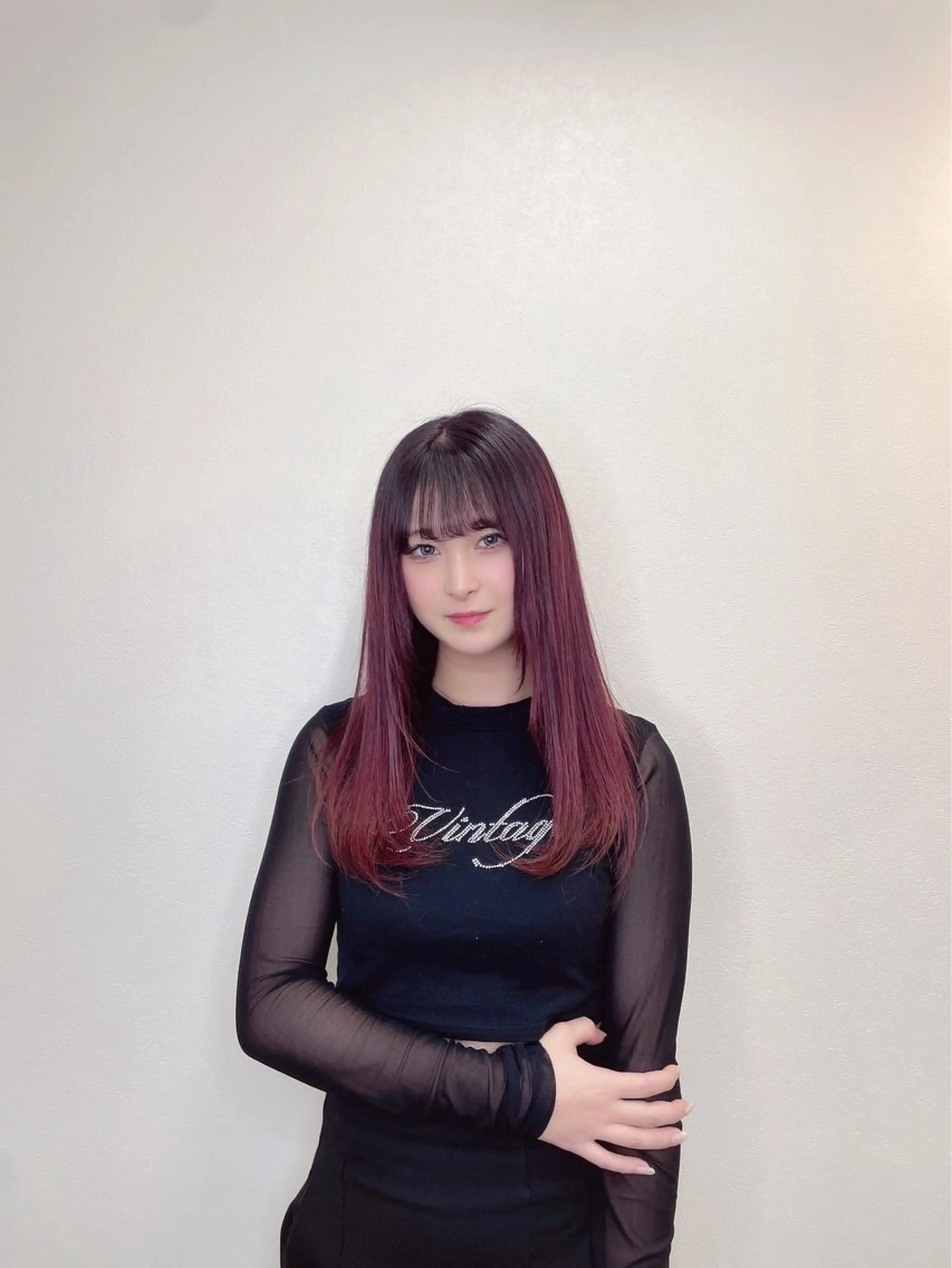 ロング カラー イルミナカラー ◎ブリーチ・レイヤー 特化TOSHIKI◎のヘアスタイル