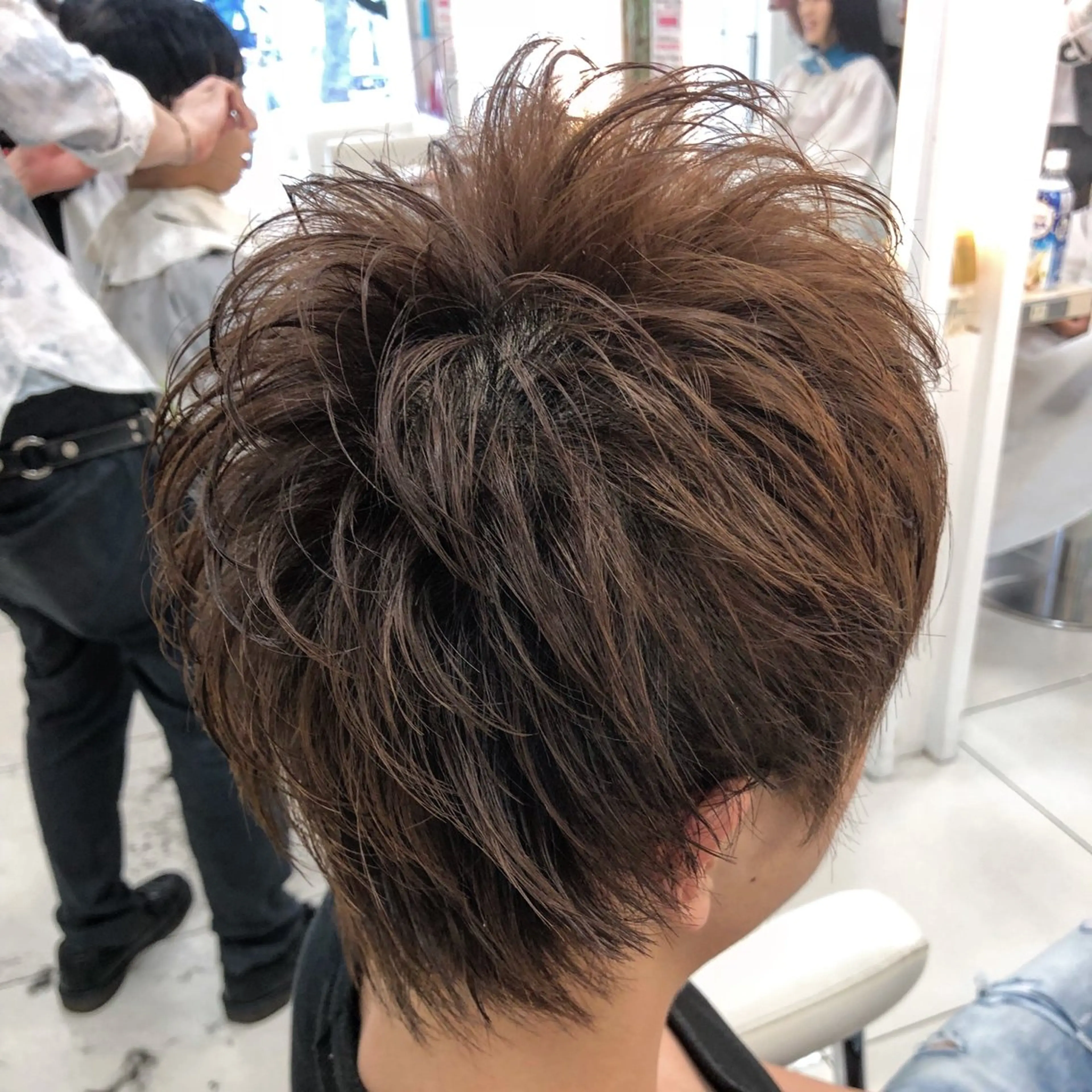 メンズ 崎山 紗吏のヘアスタイル