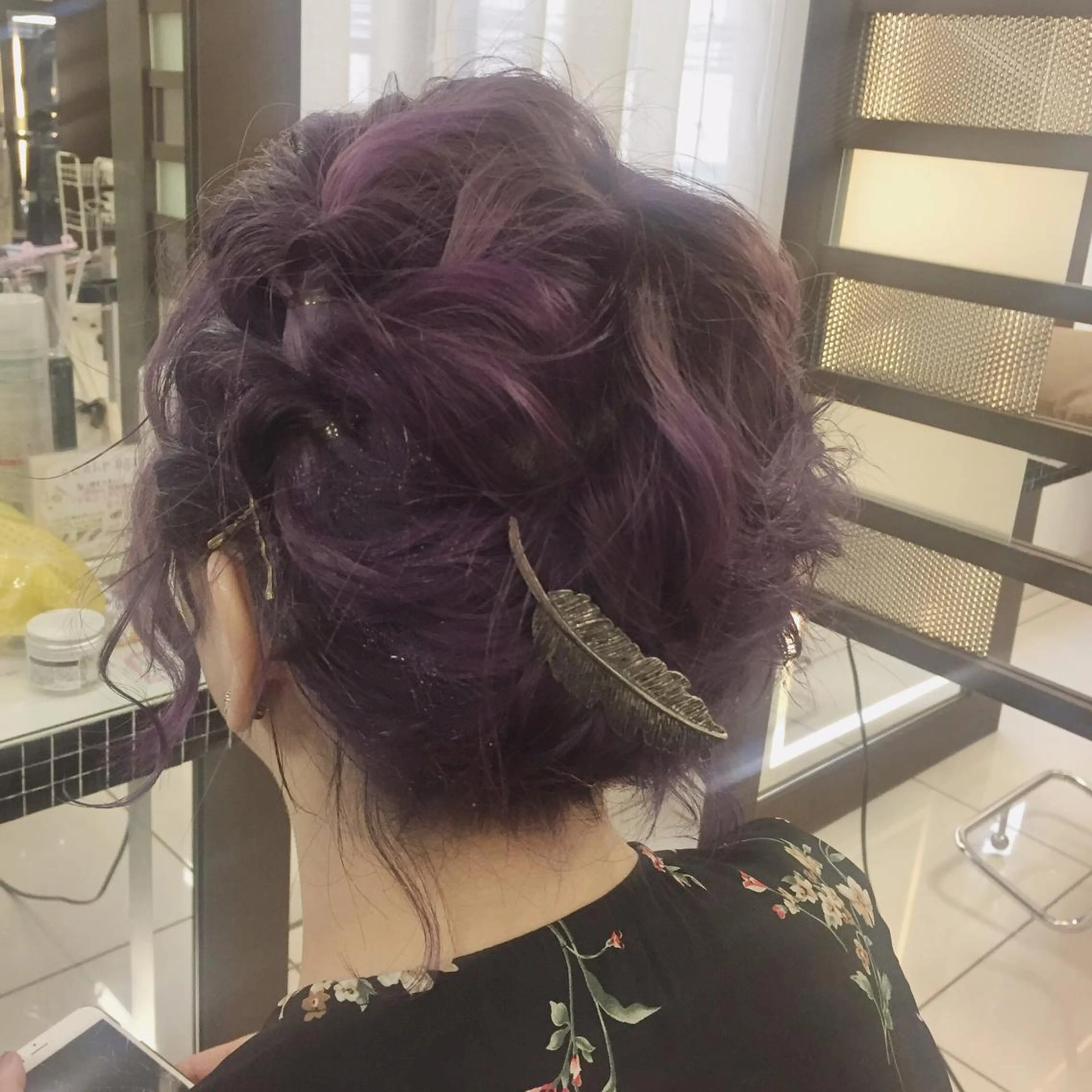 ショート ヘアアレンジ oggi +KENJE所属・大平 美沙のヘアスタイル