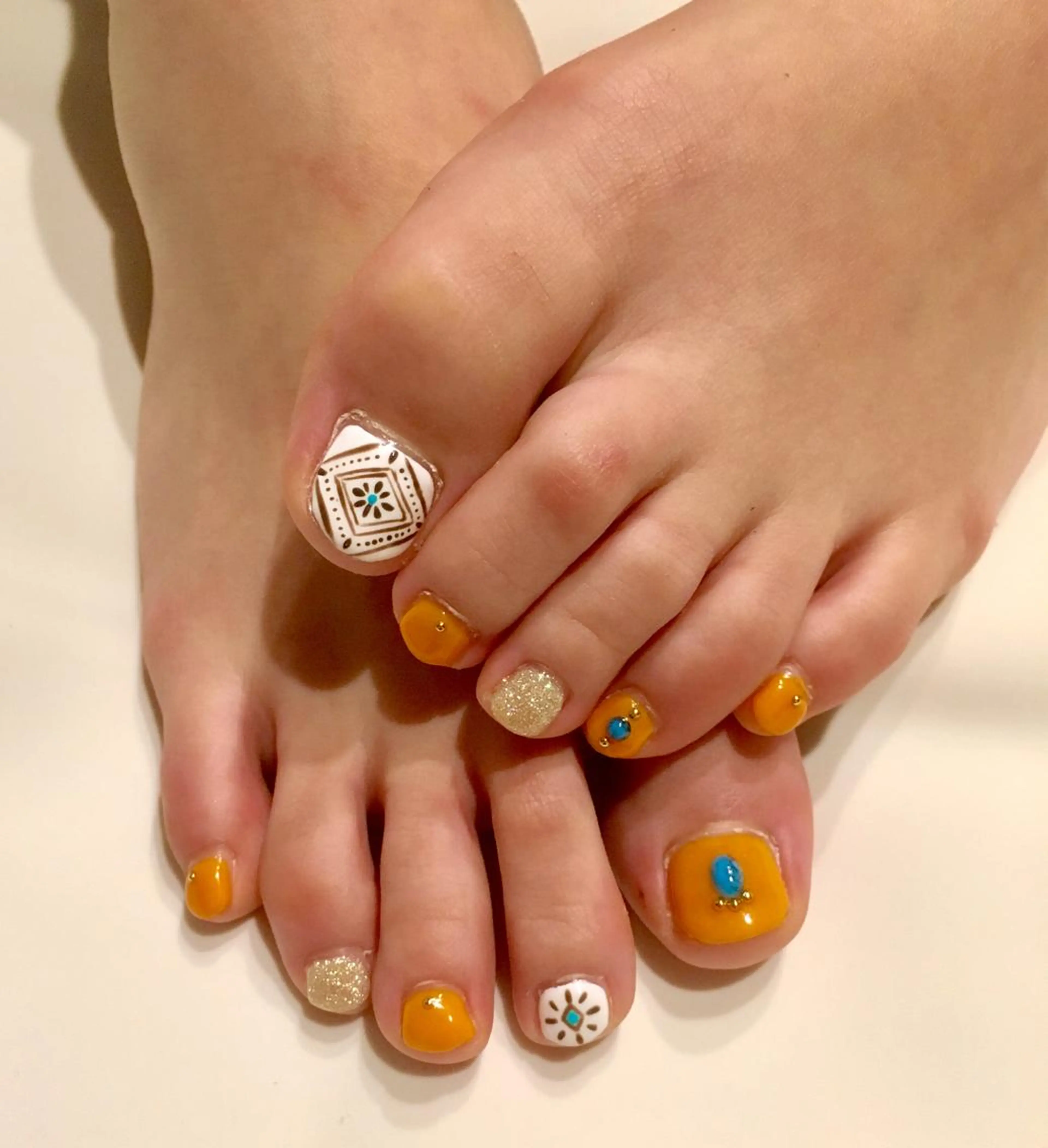 ネイル フットネイル KaHaNa nail salonのネイルデザイン