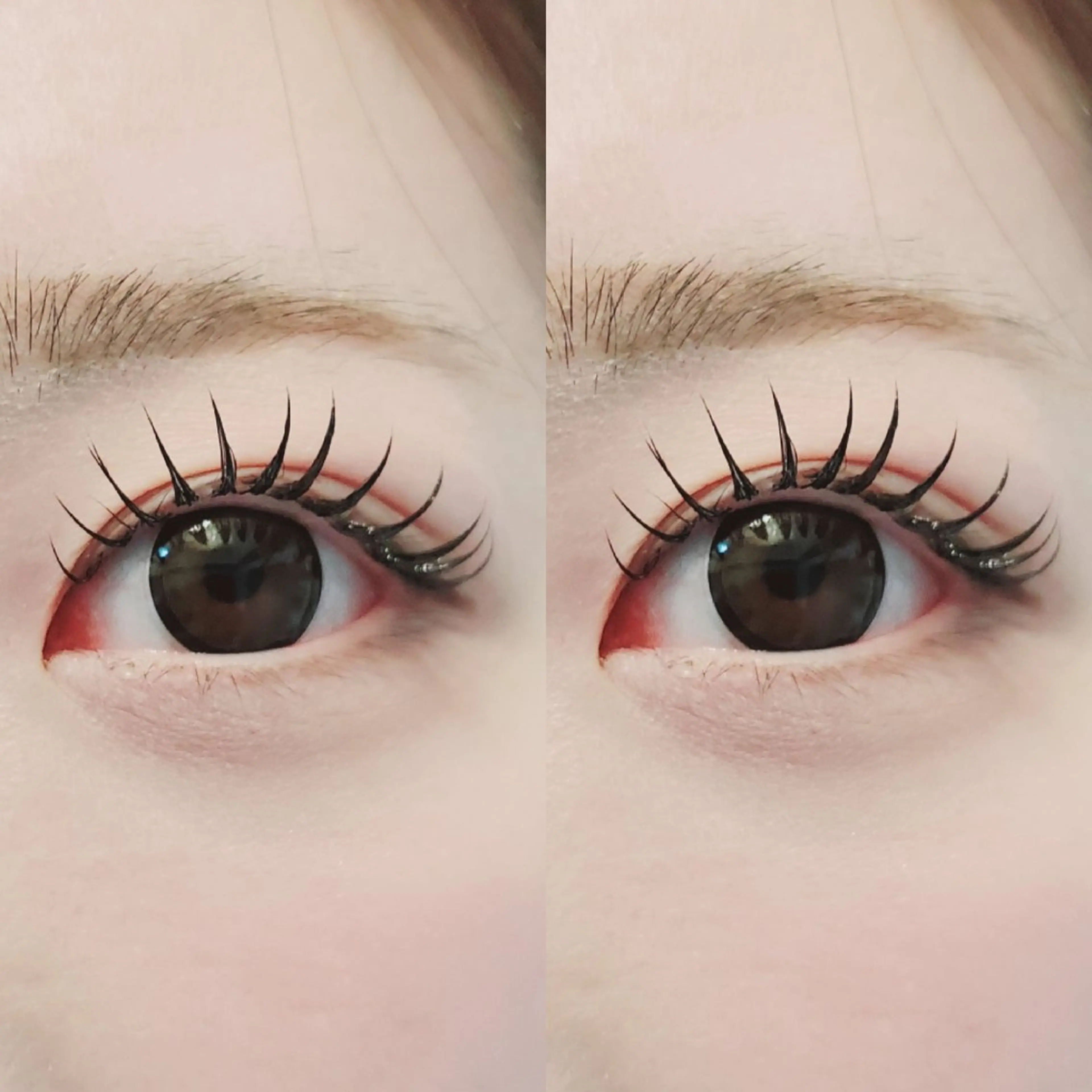 マツエク・マツパ 束感まつ毛 フラットラッシュ 韓国風マツエク マツエク セレビアイ　磯山☆ LEDエクステ☆立川のマツエク・マツパデザイン