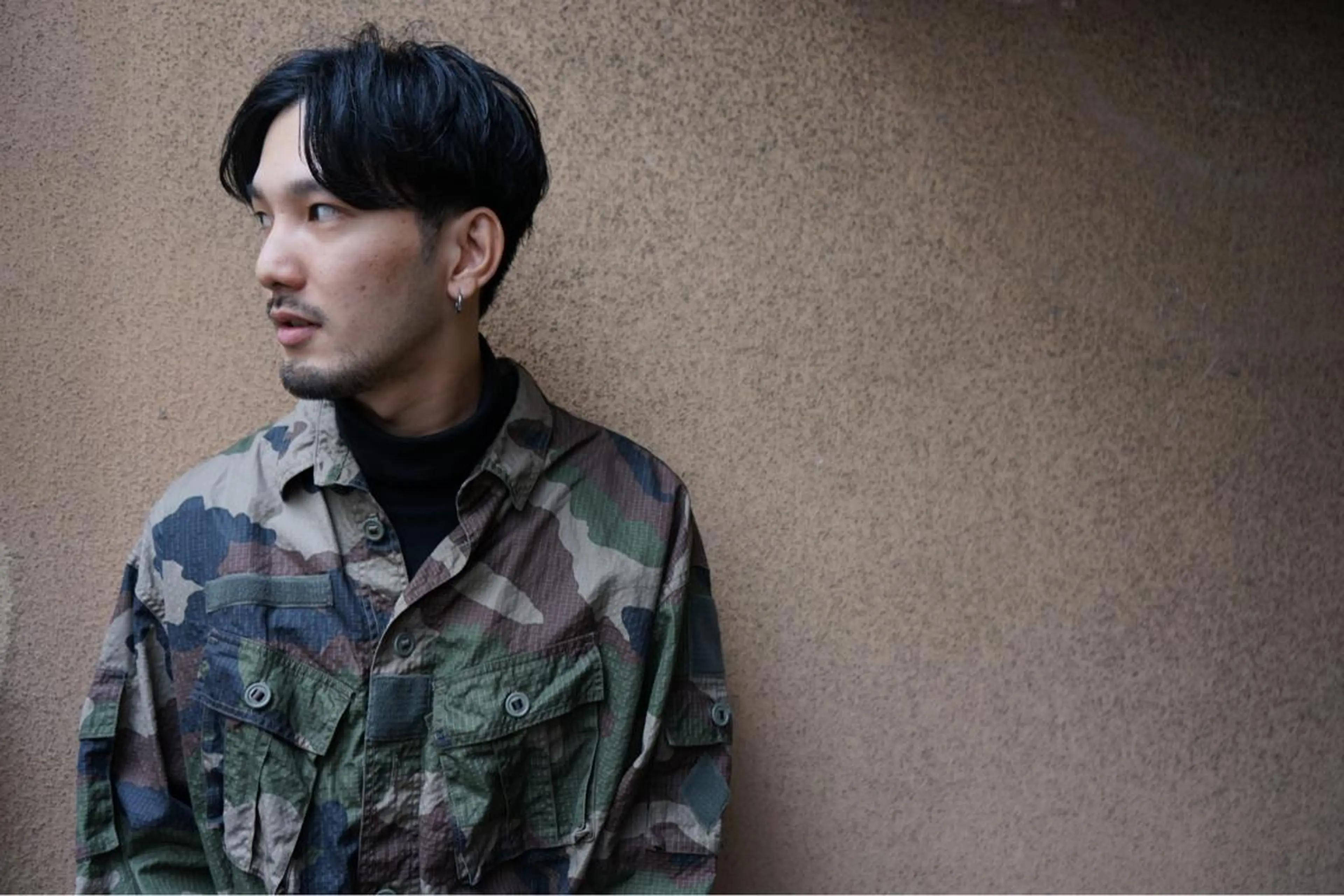 ミディアム パーマ メンズ カット パーマ ヘッドスパ ROW吉祥寺✨ 髪質改善TR&スパ✨のヘアスタイル