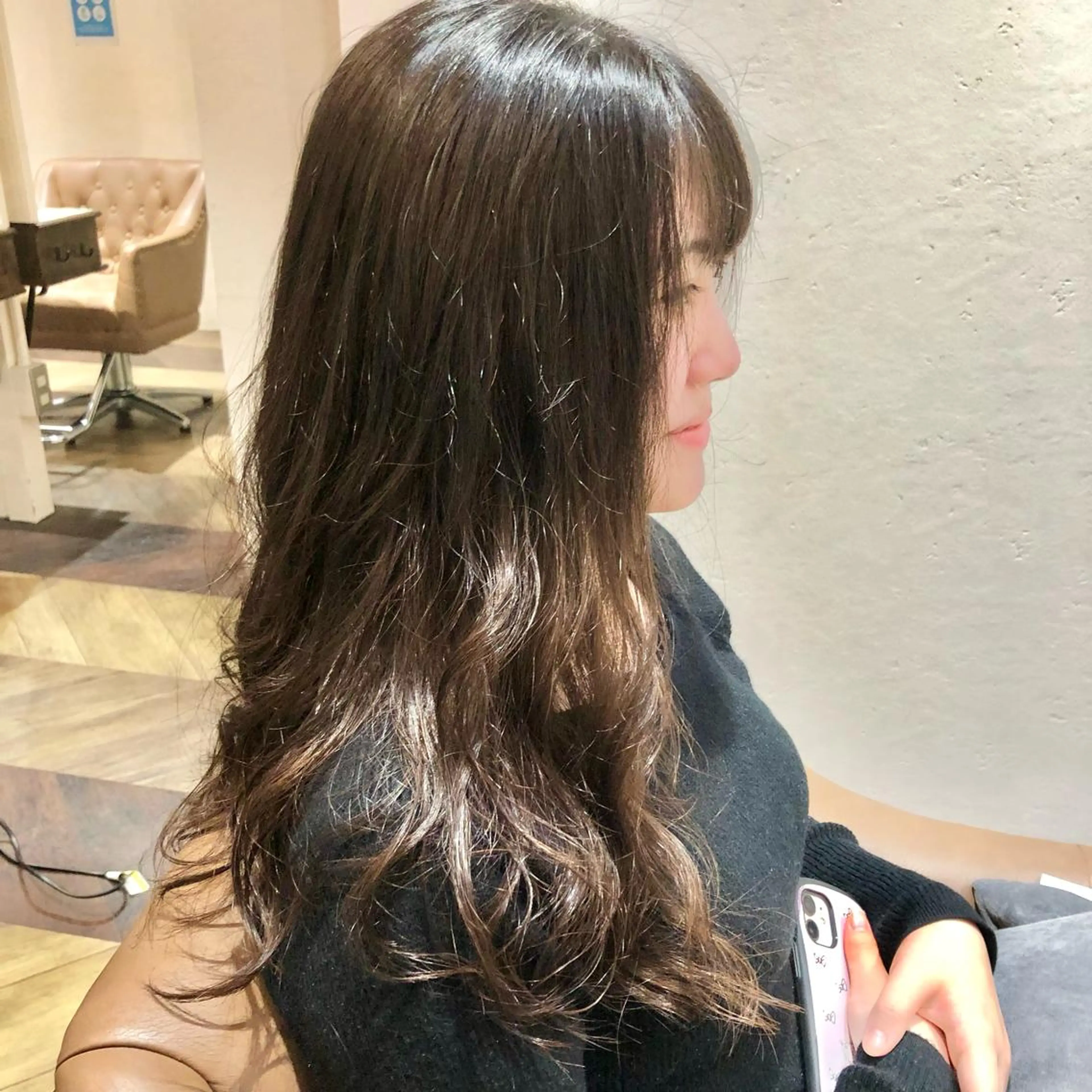 ロング パーマ デジタルパーマ DAHLI plum（ダリ　プリュム）所属・中村 玲美のヘアスタイル