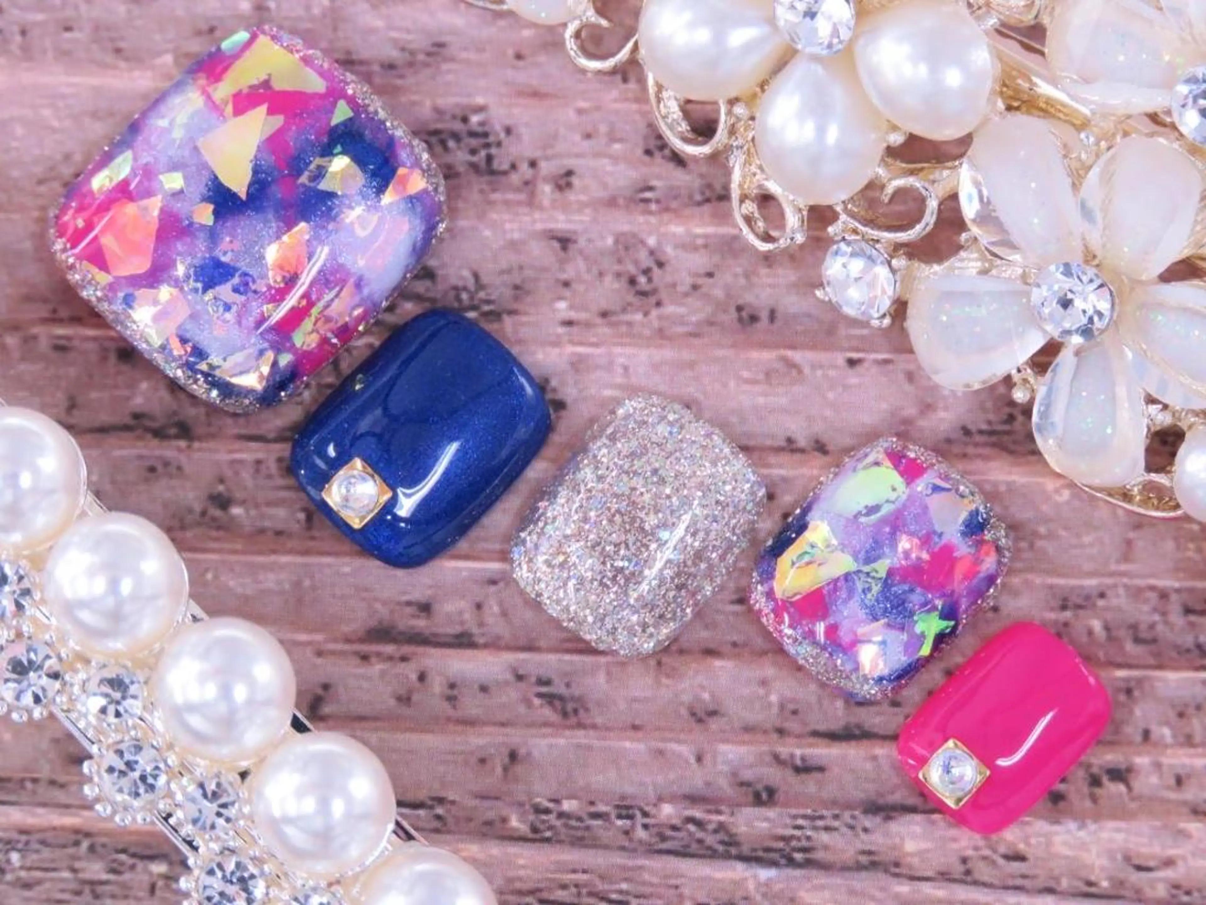 【初回オフ無料フット】定額アートコース、ドライケア込み￥7,500⇒￥7,000の写真