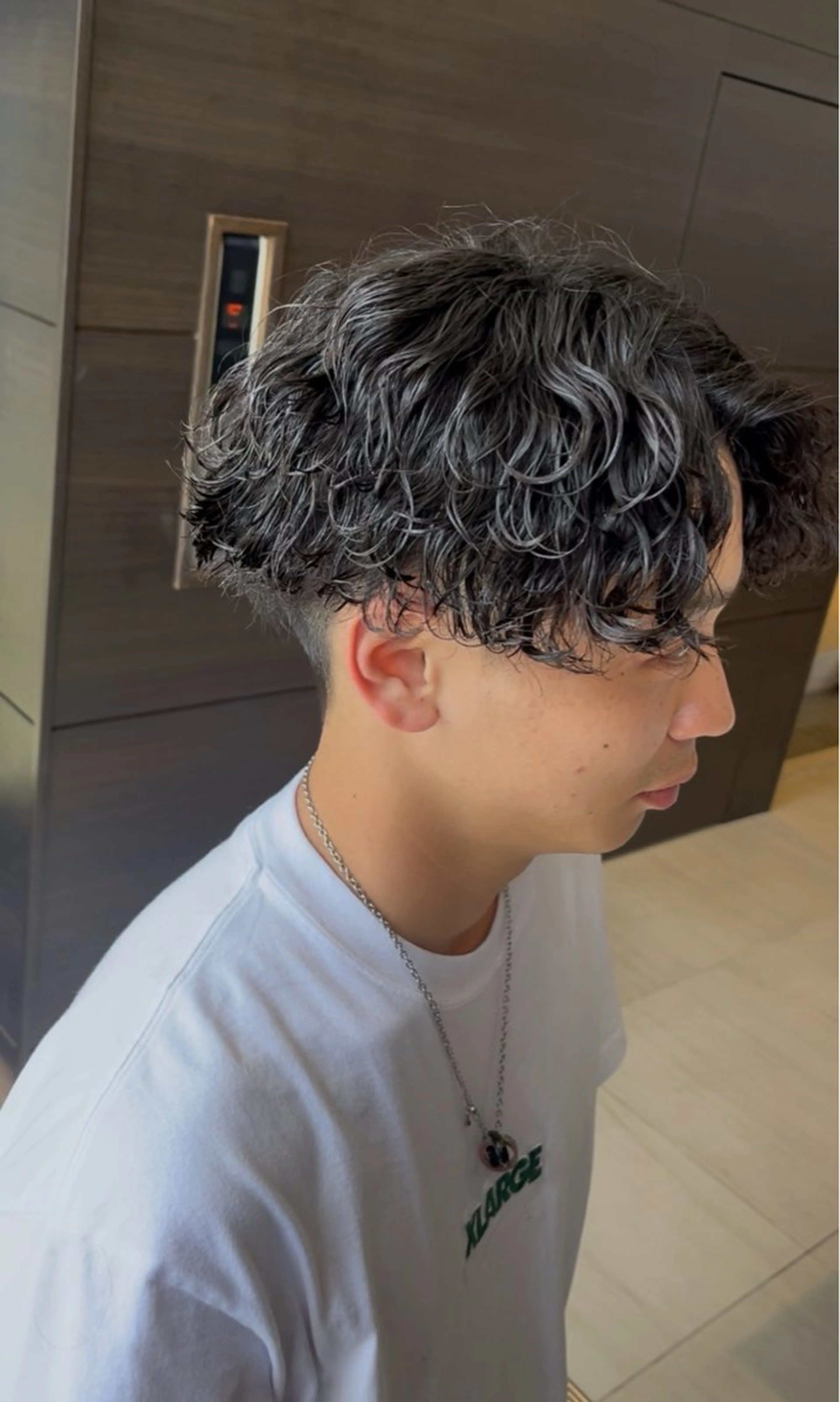 カット➕デザインパーマの写真