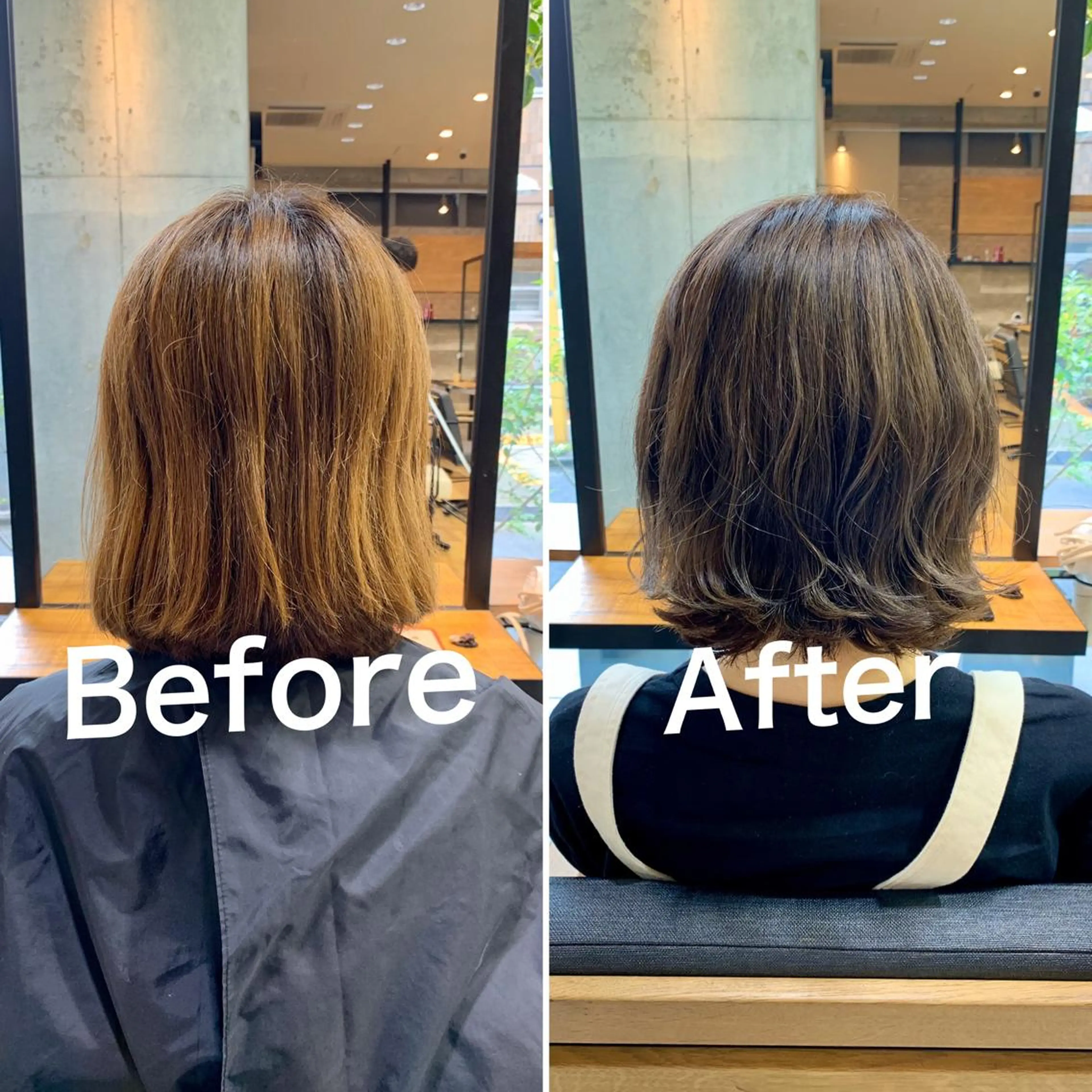 カラー カット トリートメント 佐瀬竜矢PRIMAL /portのヘアスタイル