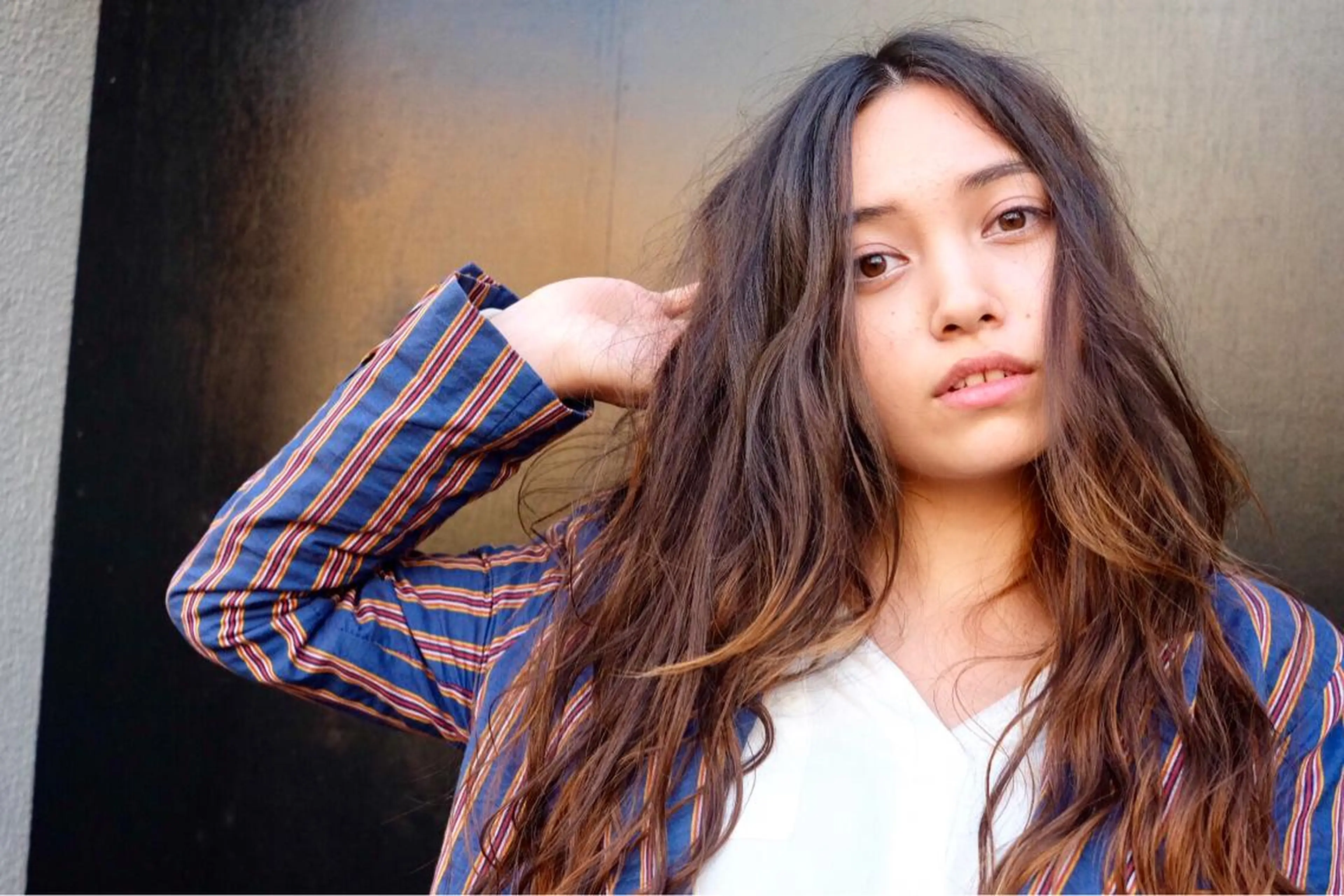 ロング カラー パーマ MIRUCO by KURAKU所属・マキシ ヤスアキのヘアスタイル