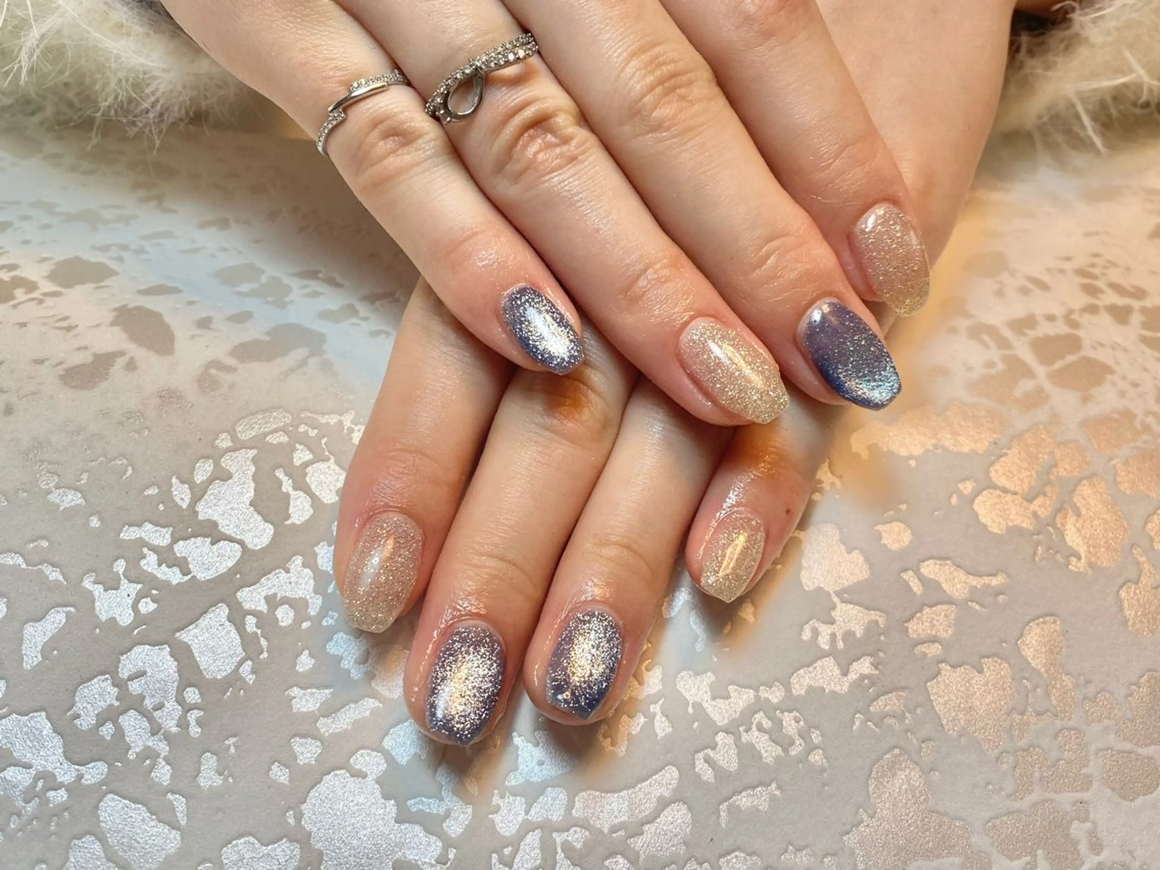 ネイル マグネットネイル ハンドネイル iRiS Beauty salon所属・KOYUKI YUDAのネイルデザイン