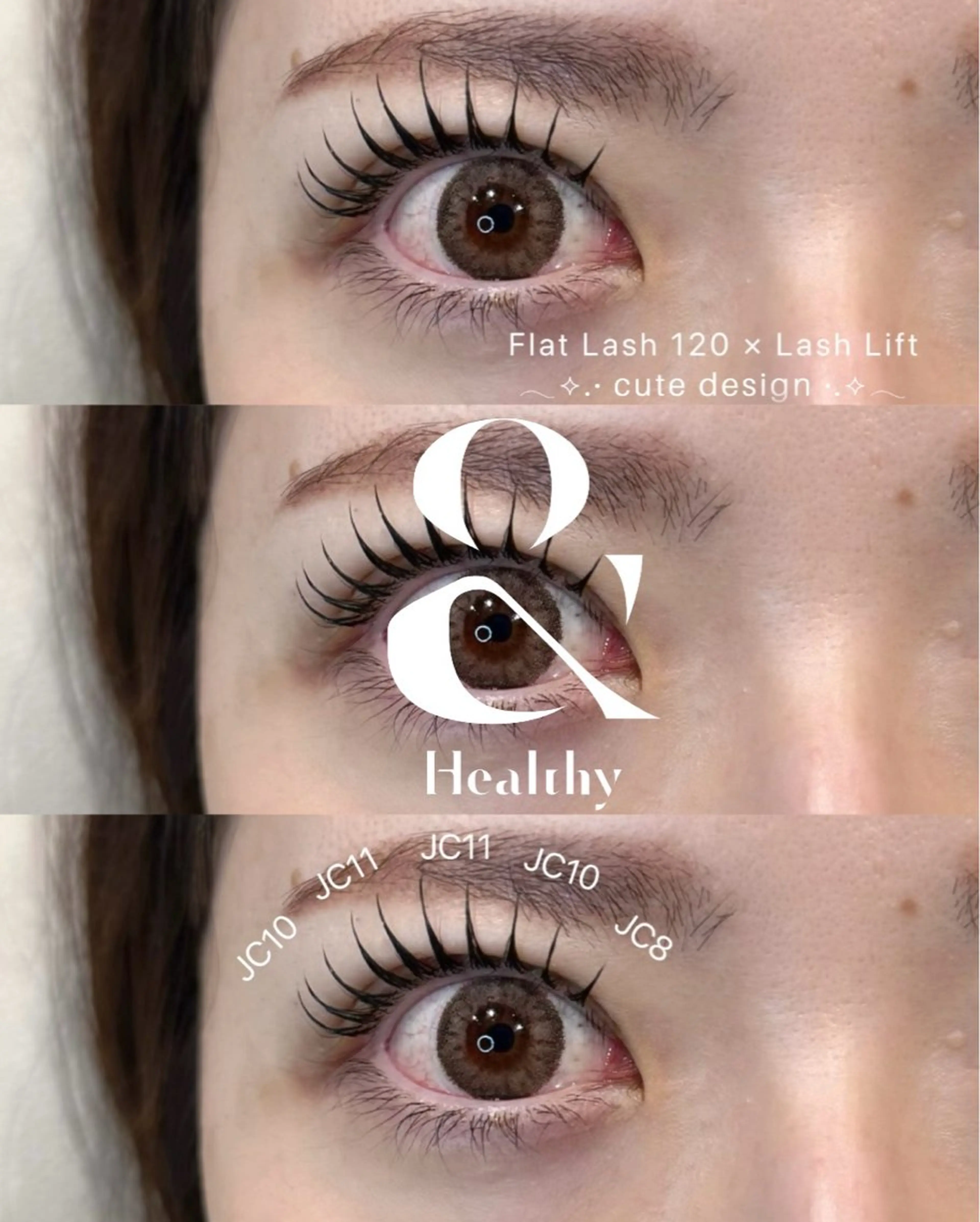 マツエク・マツパ マツエク epill Lenna .🦋のマツエク・マツパデザイン