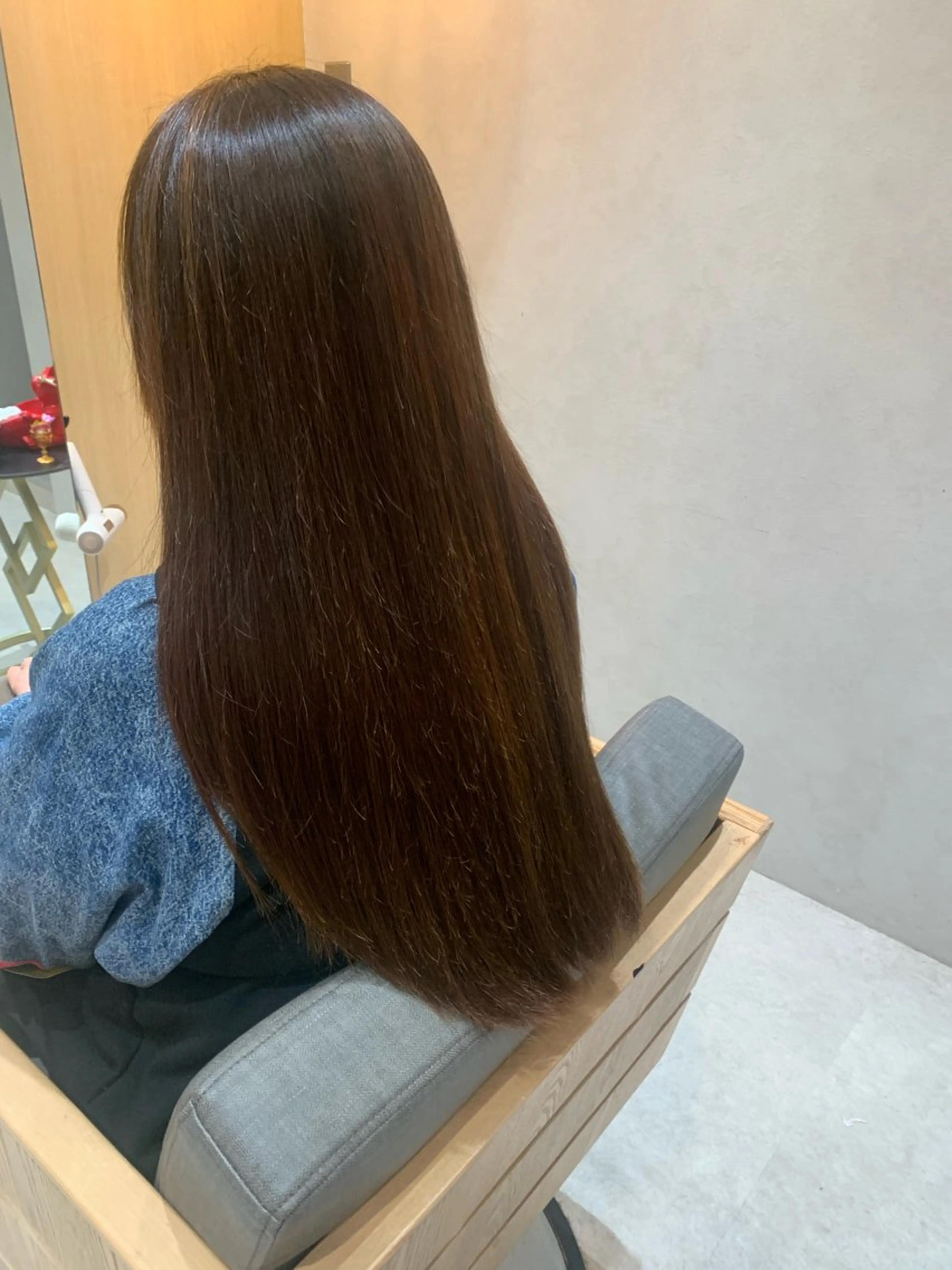 縮毛矯正✨※練習モデルの写真