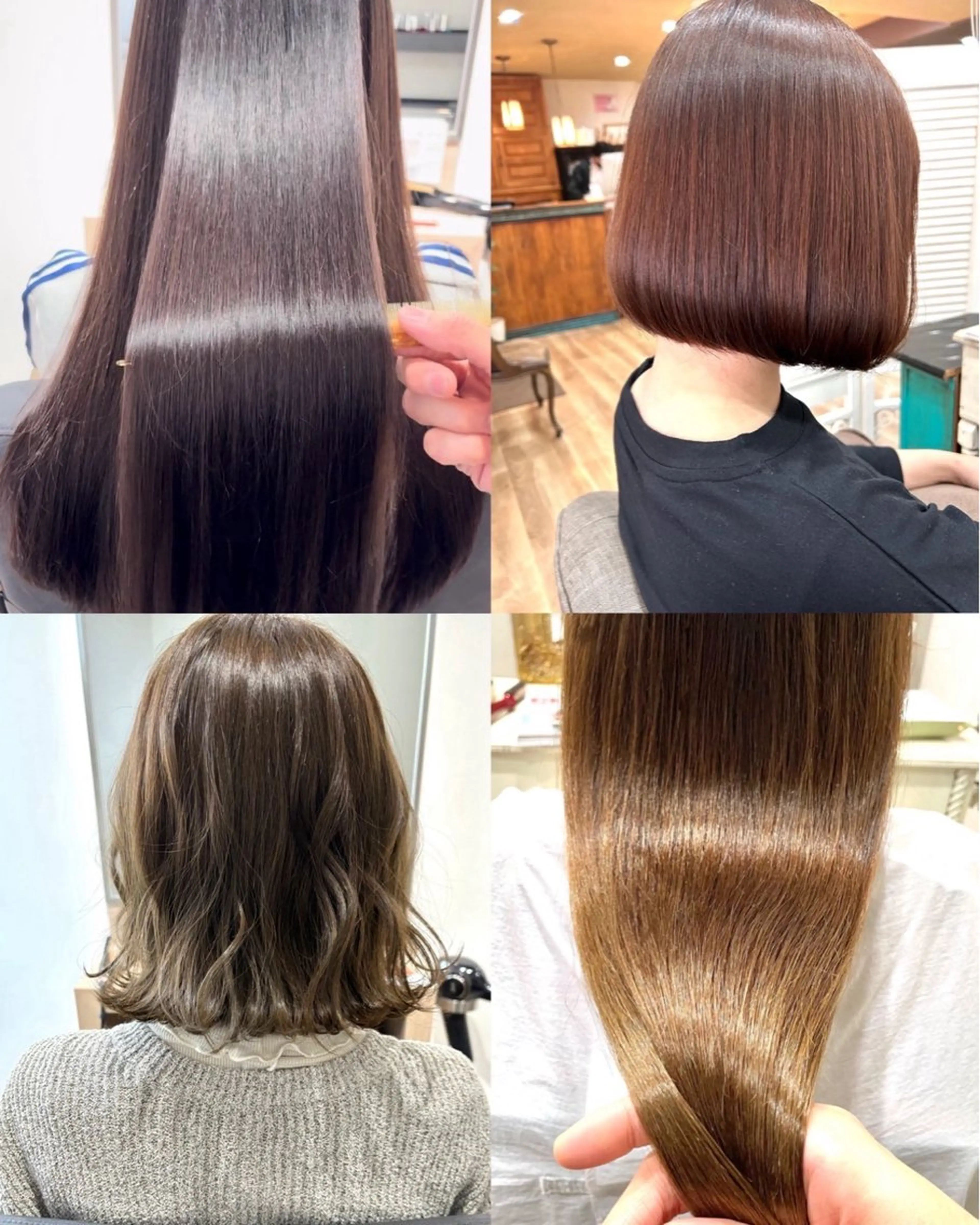 [オシャレ染め]髪質改善カラー ＆ トリートメント （ブリーチ無しのワンカラー）※黒染め・ブリーチ履歴が無い方のみの写真