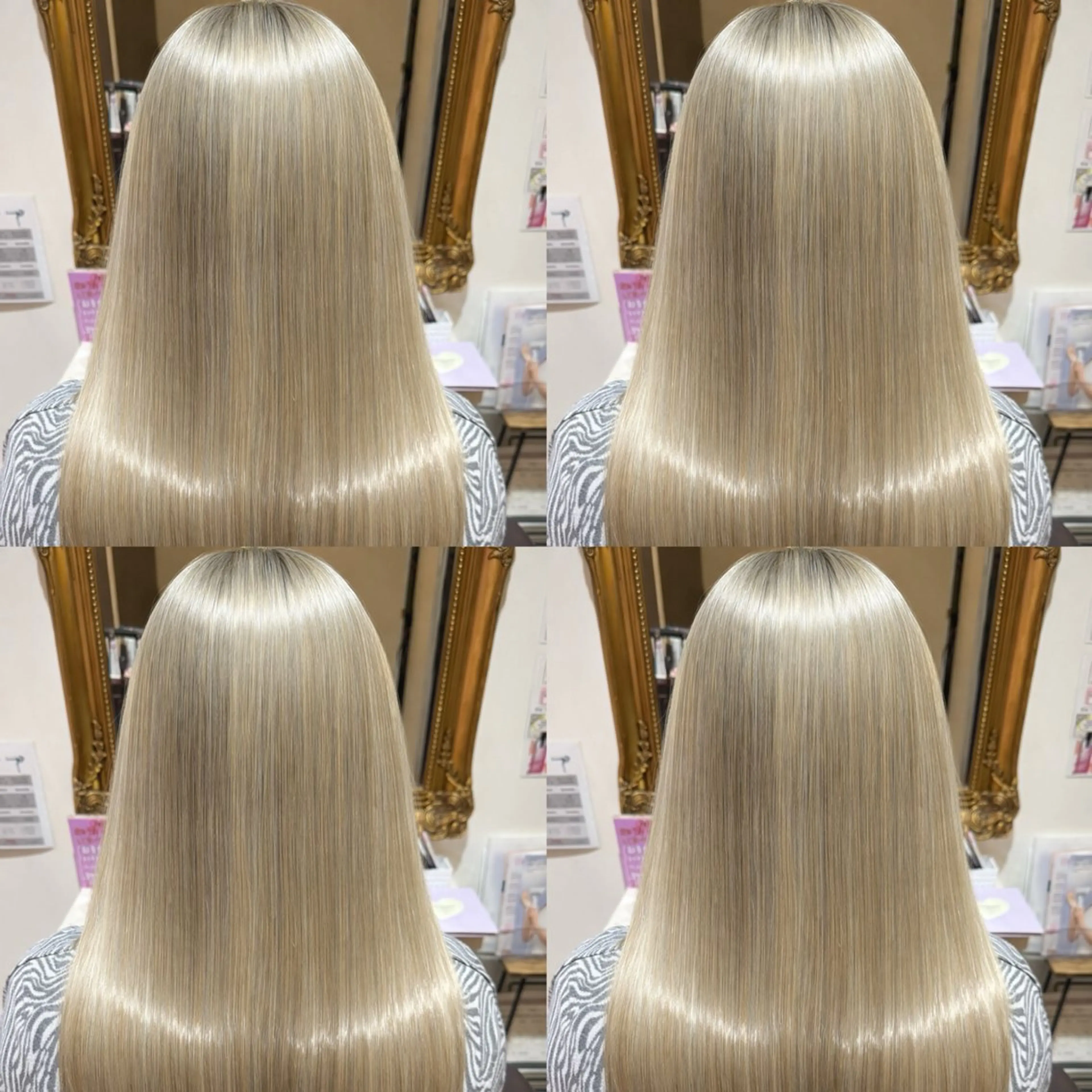 ロング カラー ブリーチ ヘアカラー トリートメント 錦糸町駅前サロン🎀 髪質改善千早のヘアスタイル