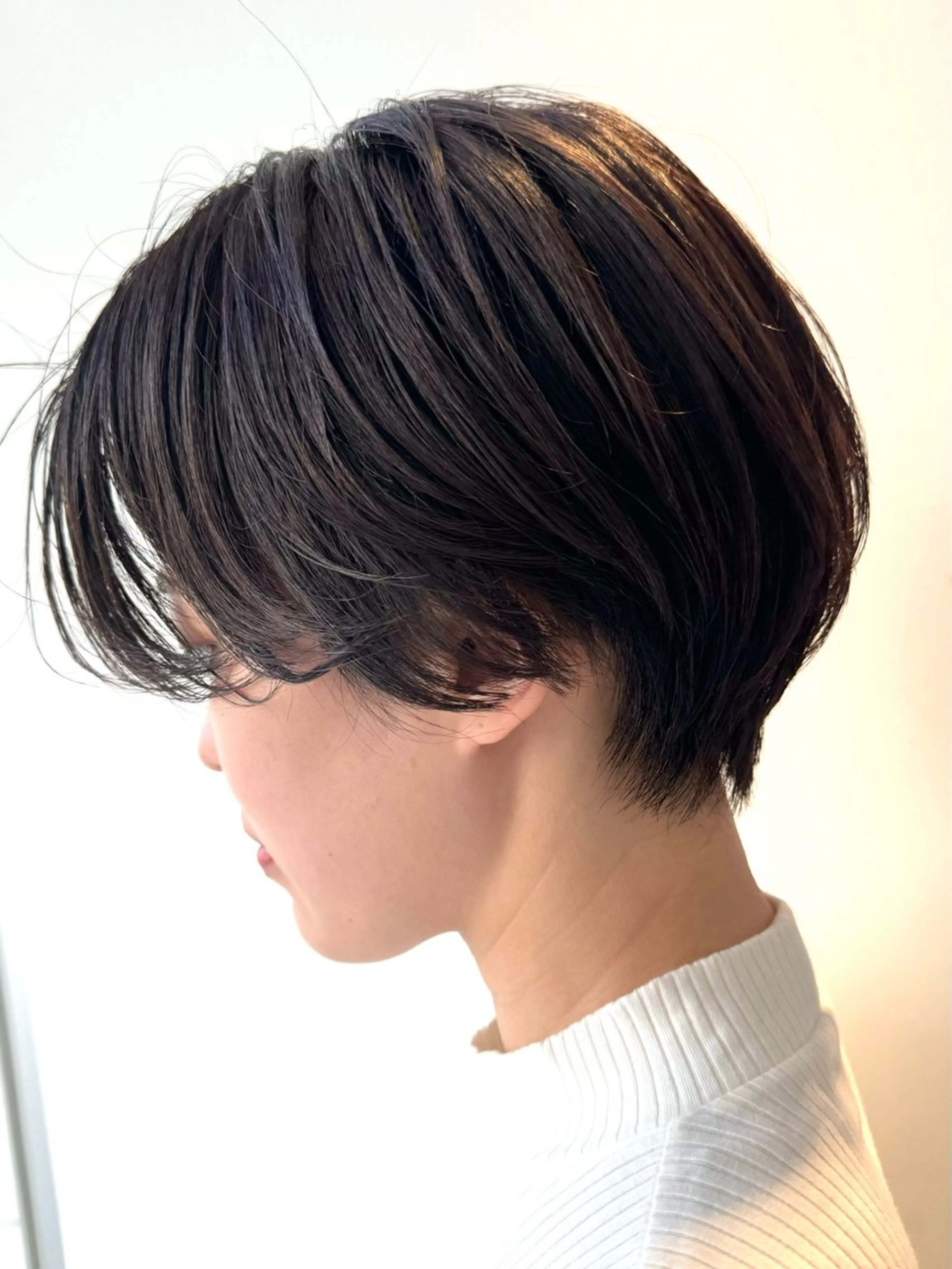 ショート カラー 笠原 健人のヘアスタイル