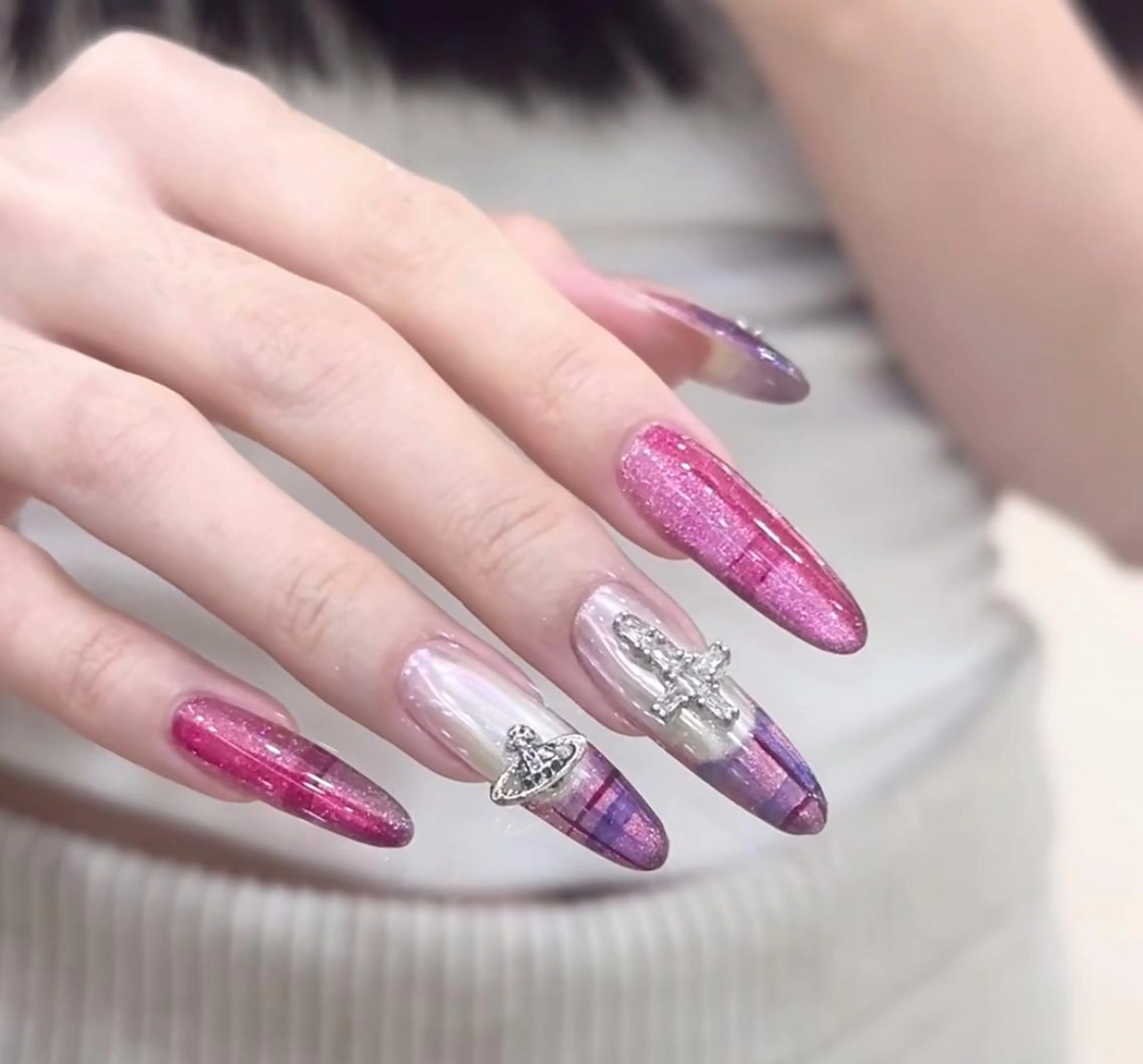 ネイル ハンドネイル 🎀 UU_nailのネイルデザイン