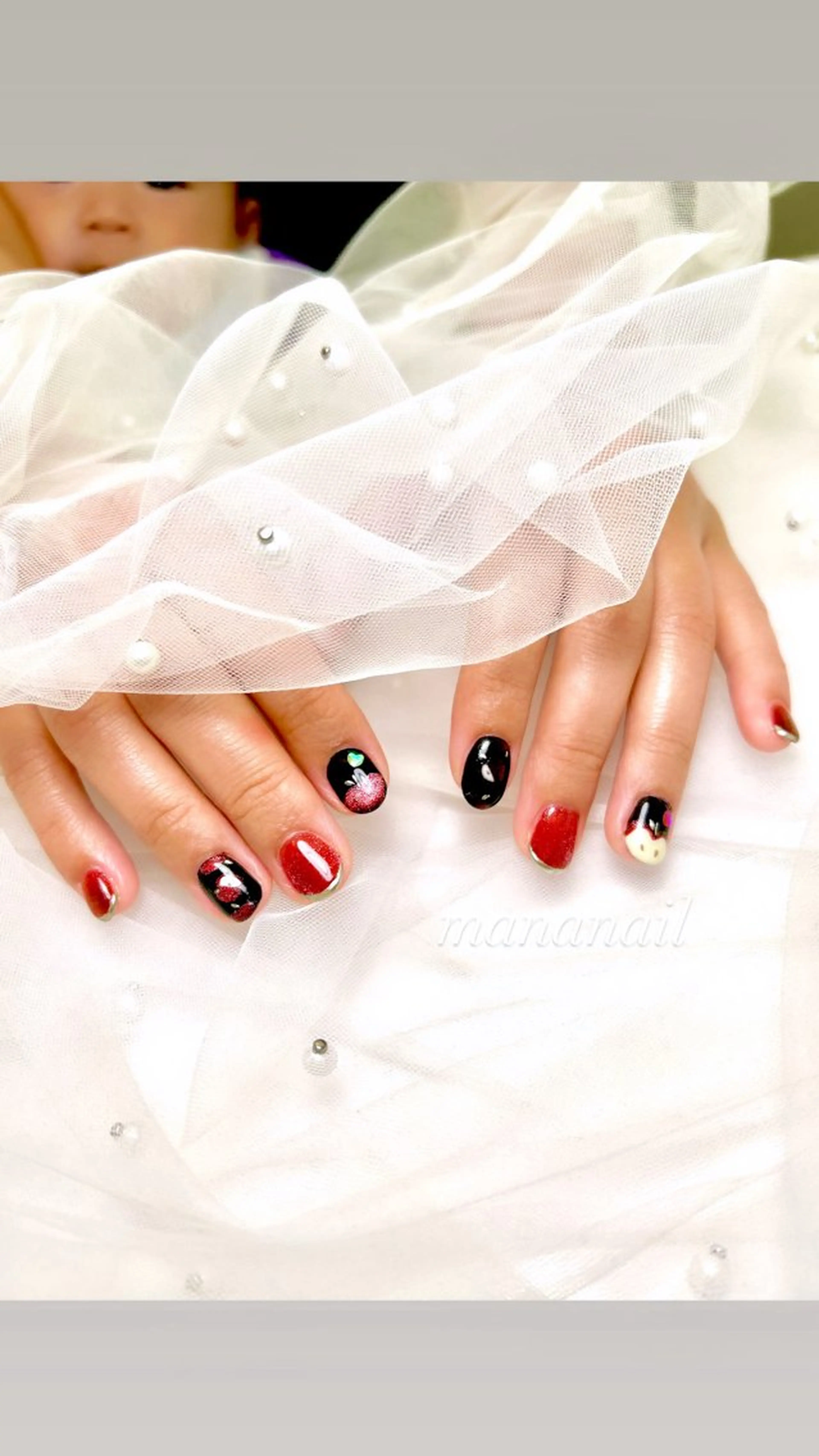 ネイル マグネットネイル mananail マナネイルのネイルデザイン