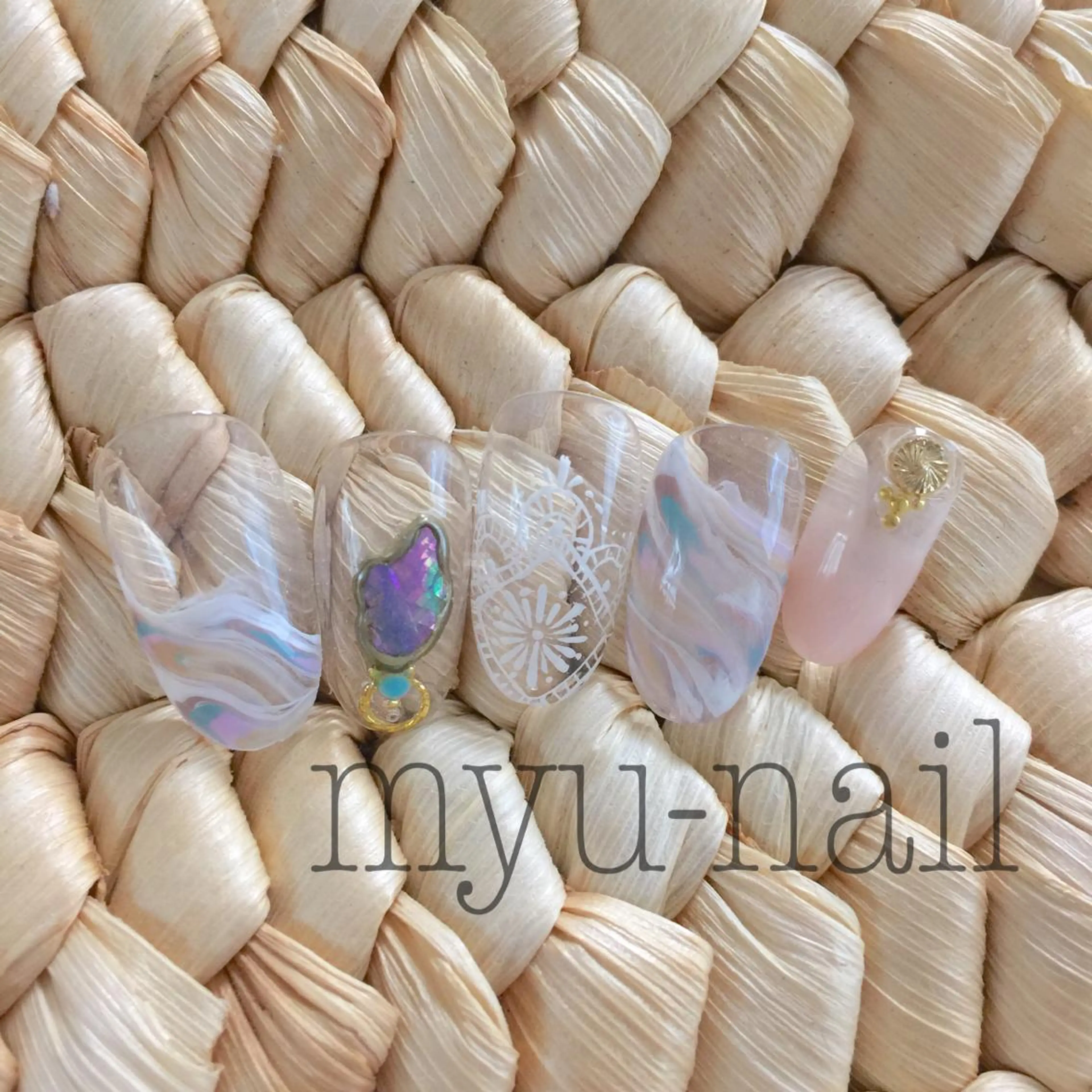 ネイル ハンドネイル ホームサロン myu-nailのネイルデザイン