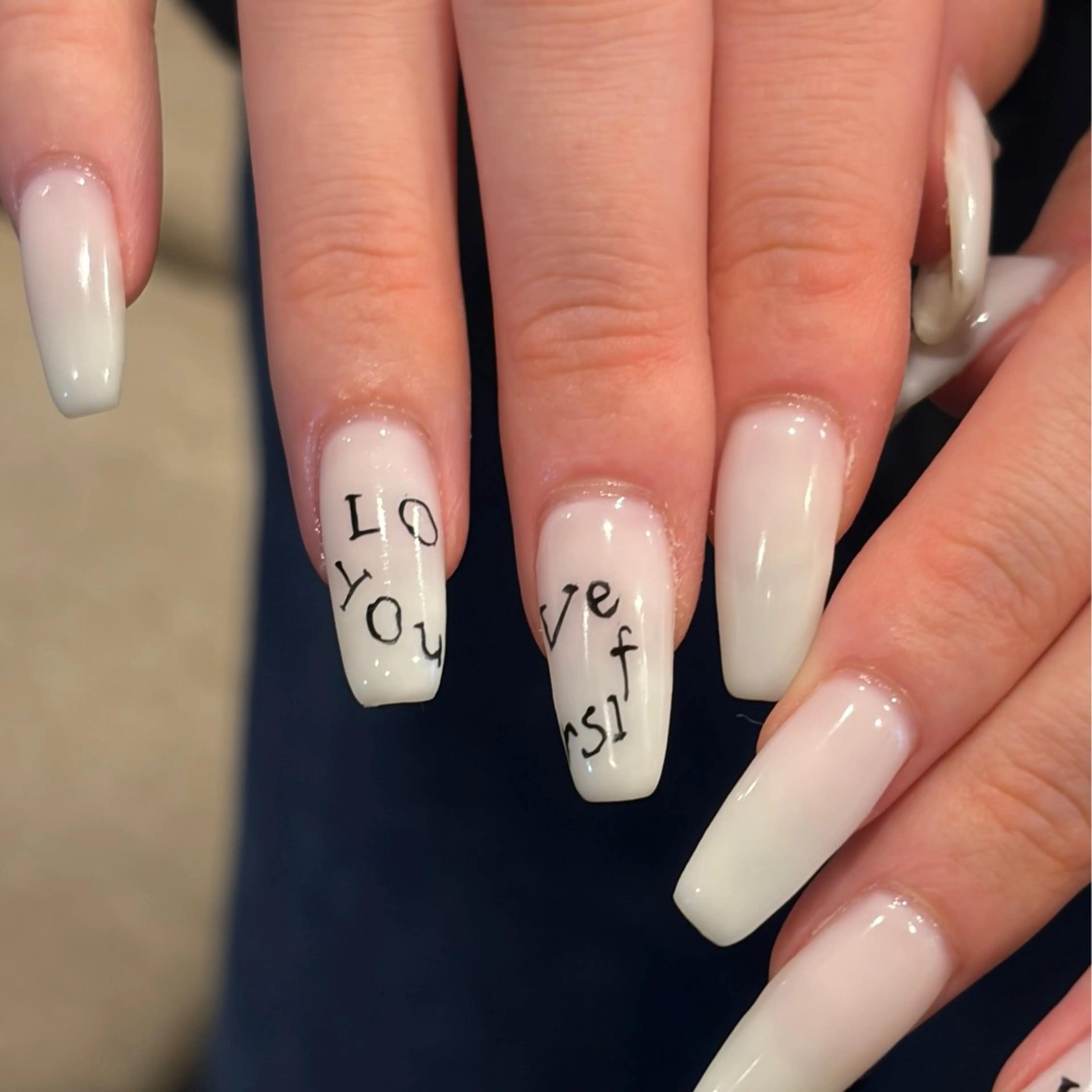 ネイル アートネイル ワンカラーネイル ハンドネイル Nobody_ Reikaのネイルデザイン