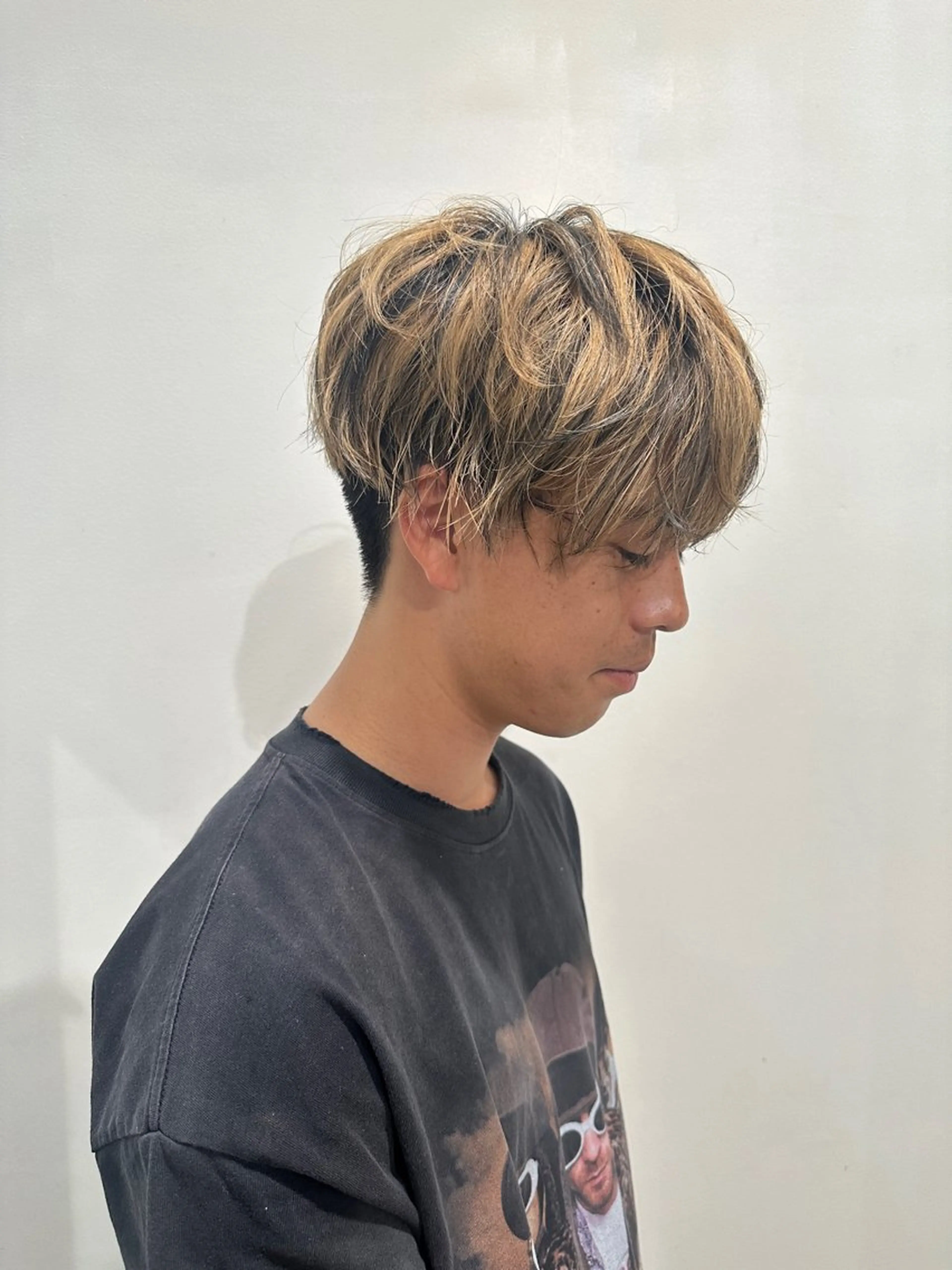 カラー メンズ 大須/パーマモデル 木場 健斗🌳のヘアスタイル