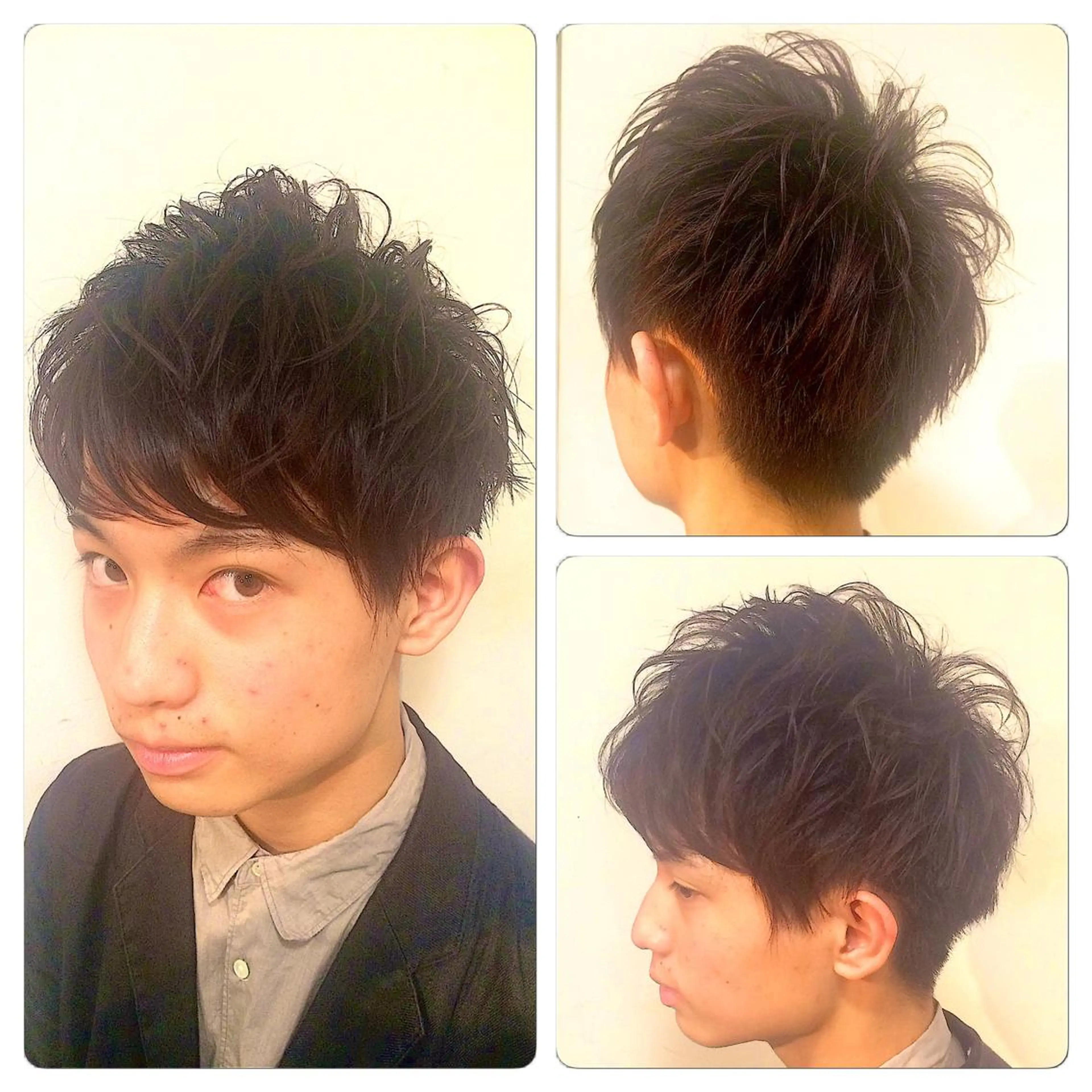 メンズ マッシュ 刈り上げ 大木 拓瑞のヘアスタイル