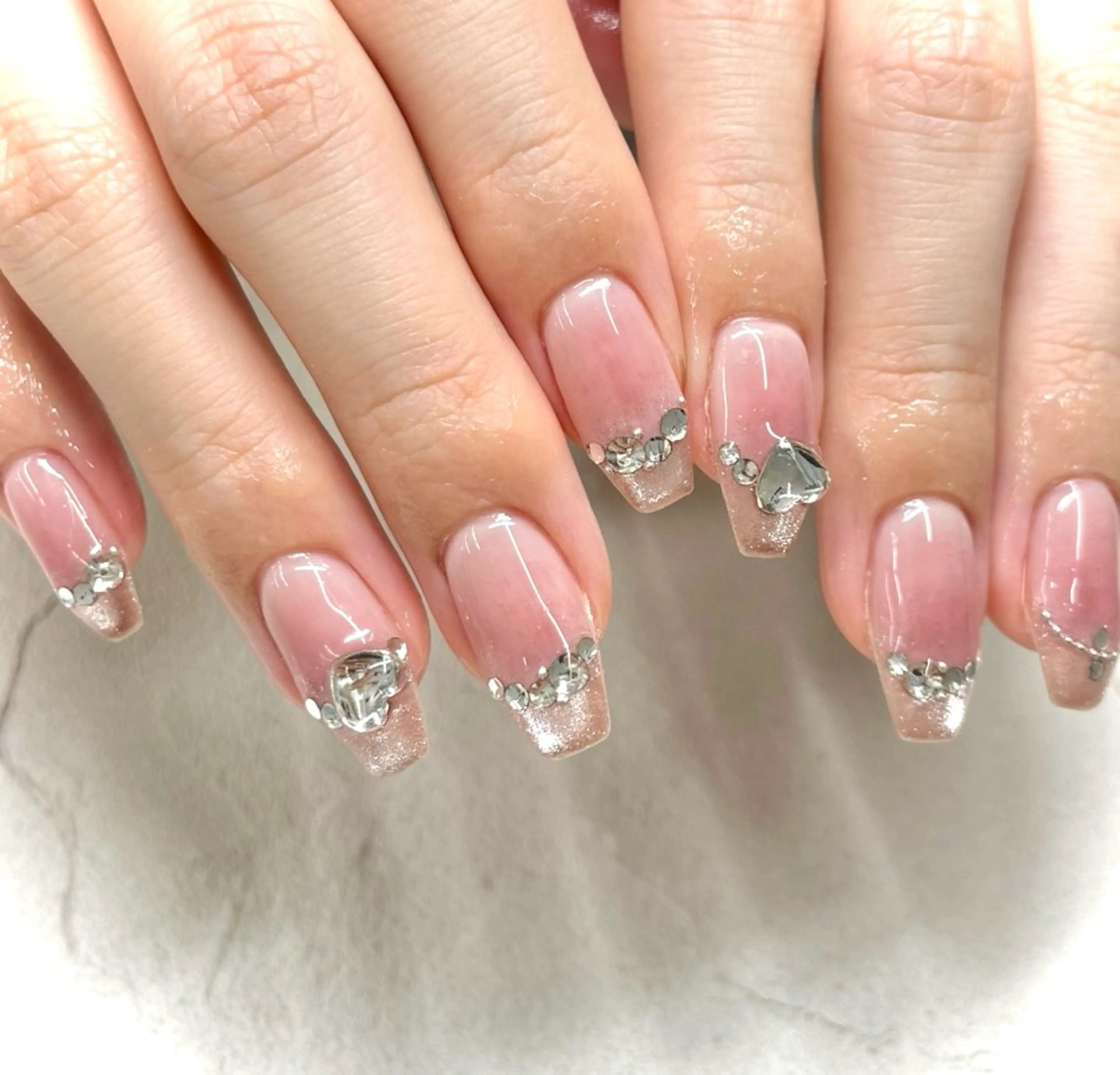 ネイル ハンドネイル Bianca🎀 ONODERAのネイルデザイン