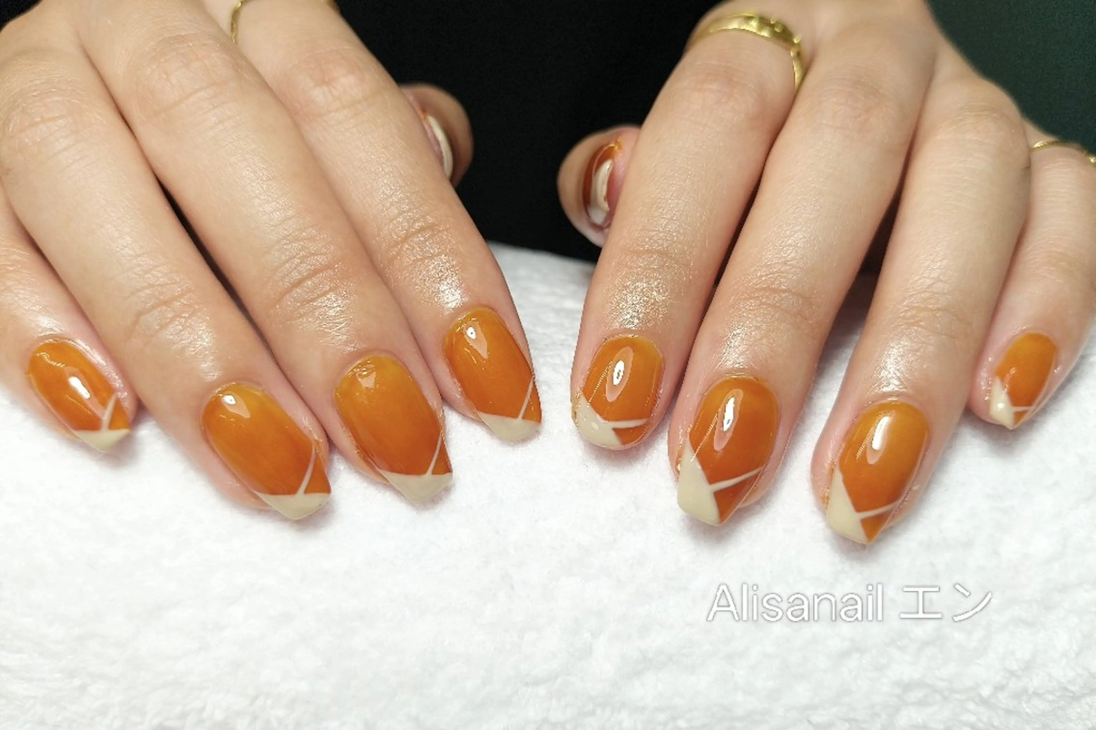 ネイル フレンチネイル エ ンのネイルデザイン