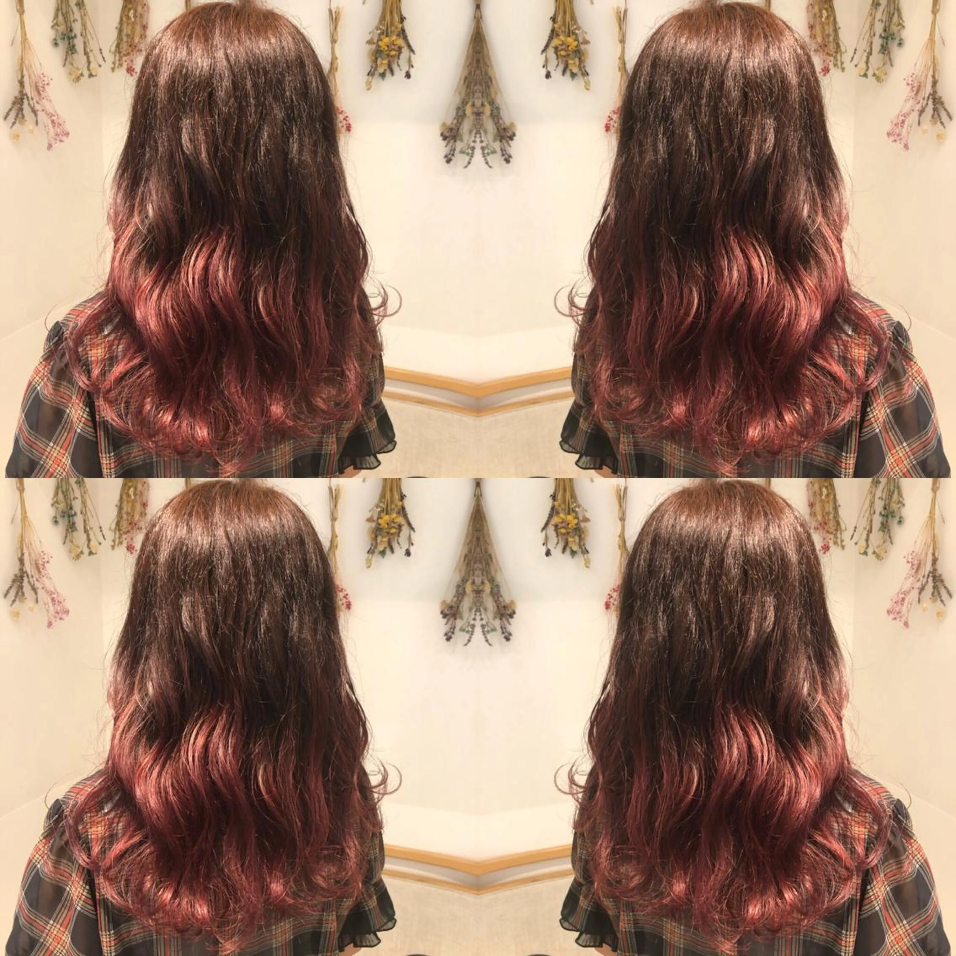 ロング カラー ヘアアレンジ グラデーションカラー 【ボブ・ショート】 Ash茗荷谷店のヘアスタイル