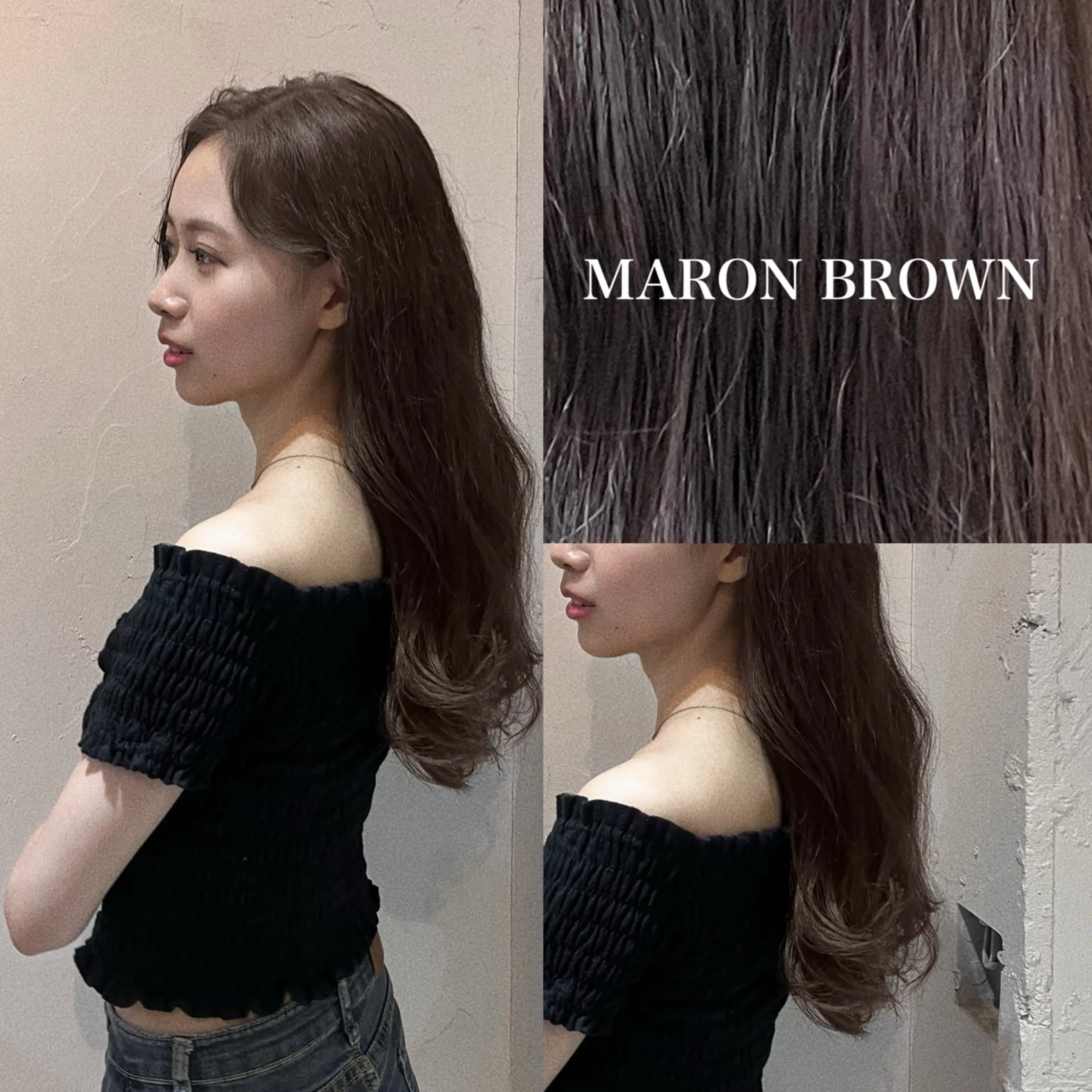 カラー 🩵透明感カラー/ 暗髪/YUNA🩵のヘアスタイル