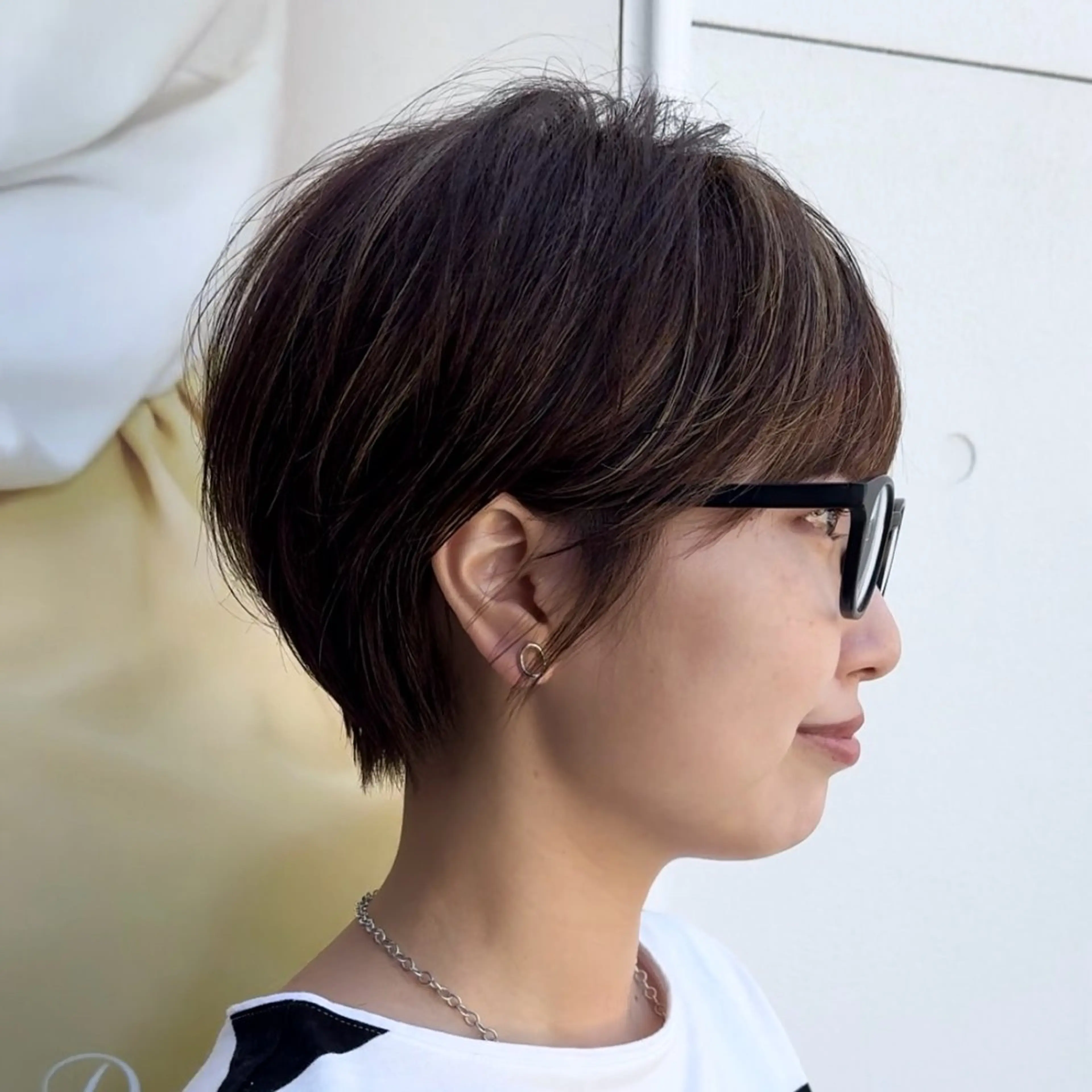 ショート ショート/ボブ 似合わせ/中原のヘアスタイル
