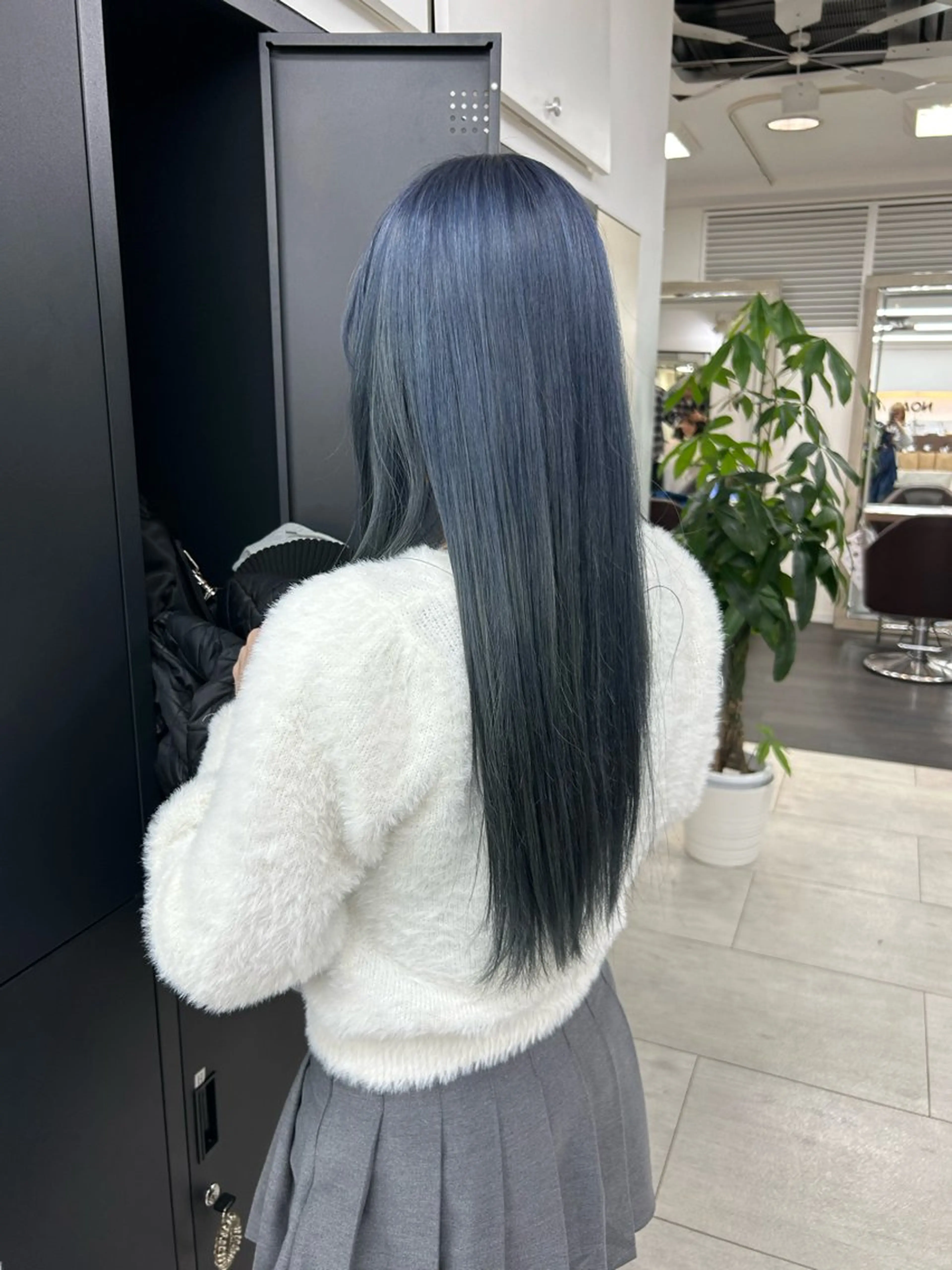 ロング ヘアカラー トリートメント ダブルカラー/韓国 ヘア/さわのあかねのヘアスタイル