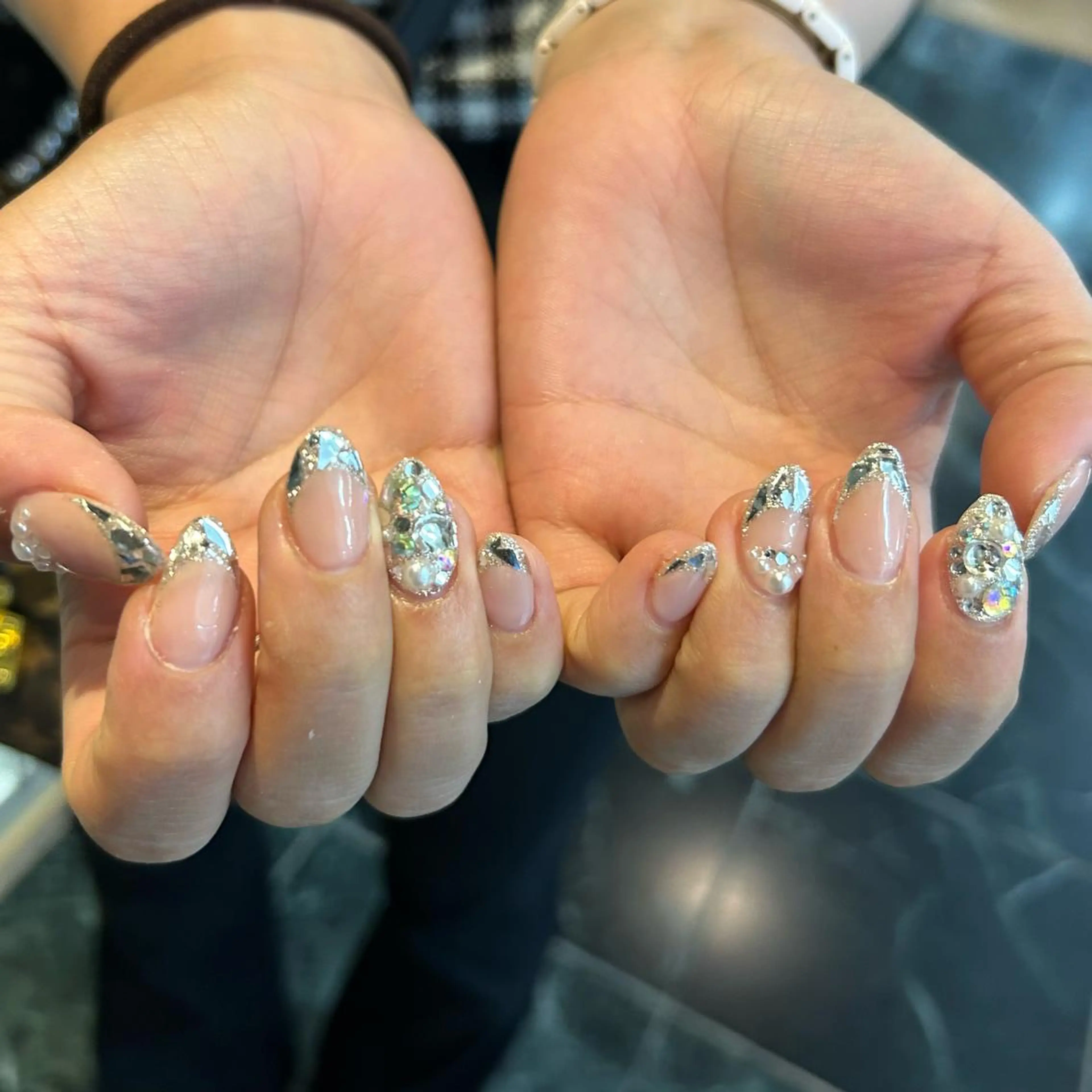 ネイル フレンチネイル ♥Zina YUKI♥のネイルデザイン