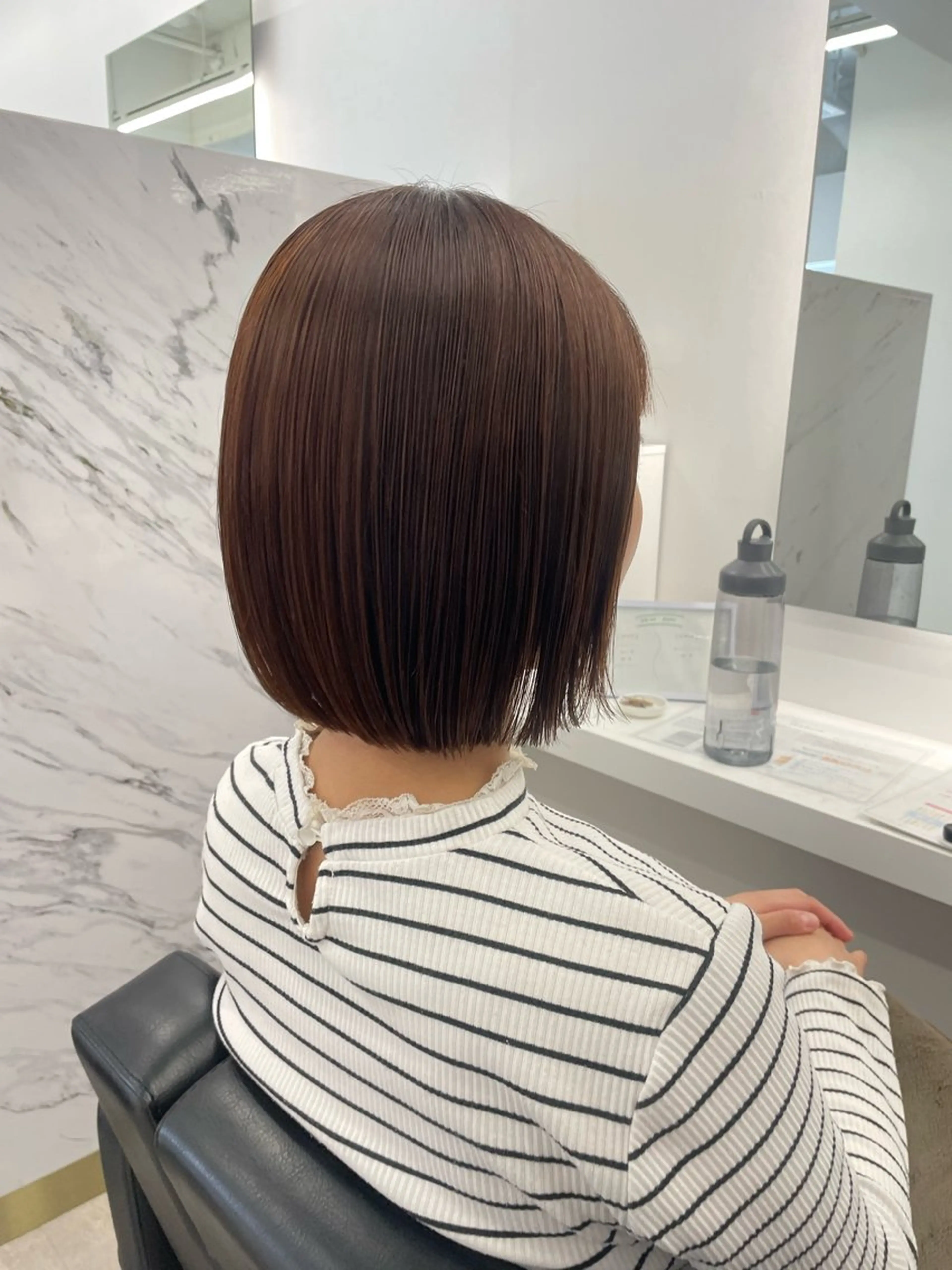 ショート IRESU札幌駅南口店所属・IRESU ヤマウチリセのヘアスタイル