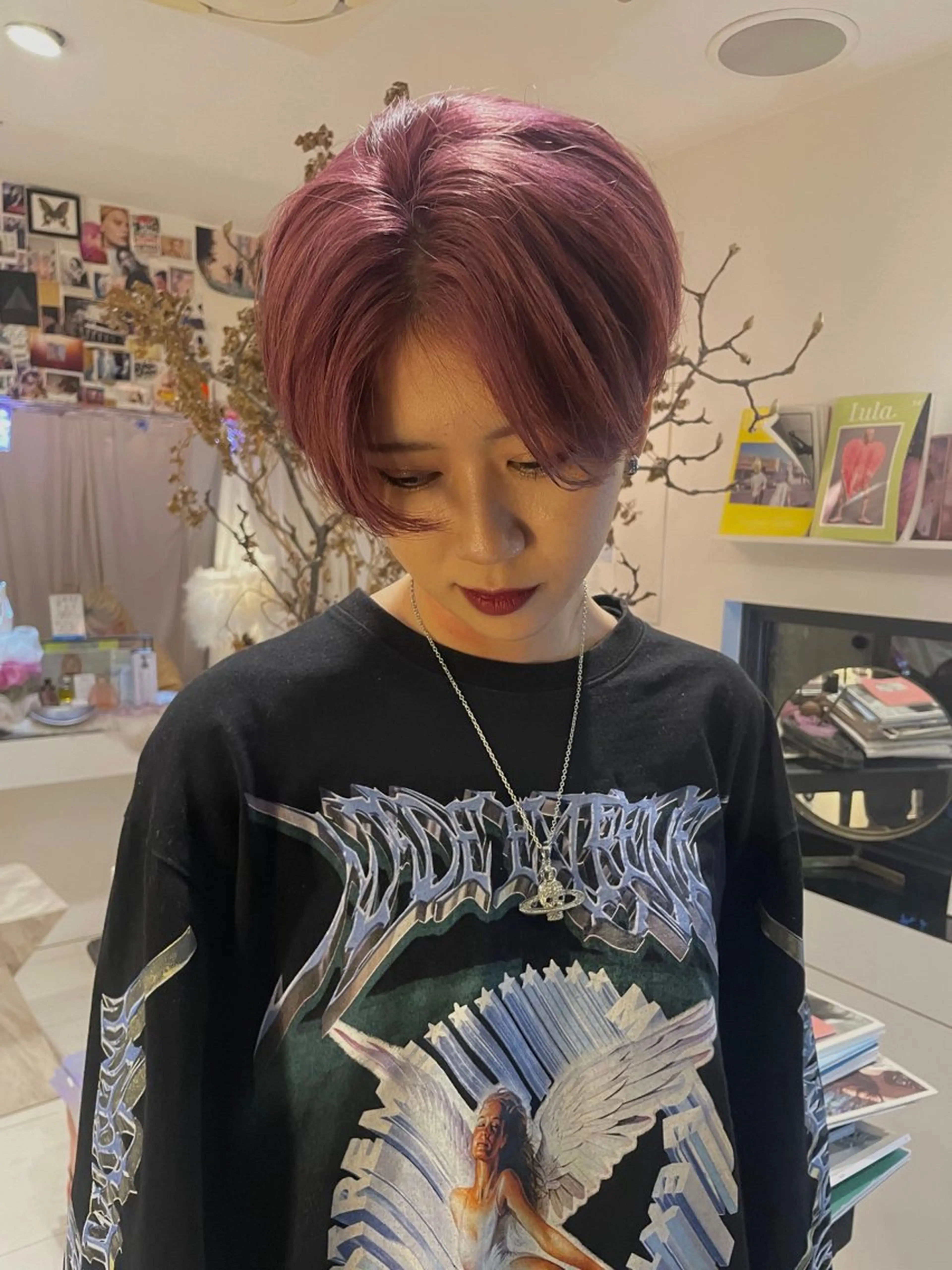 ショート カラー 太田 妃香/岡崎美容室のヘアスタイル