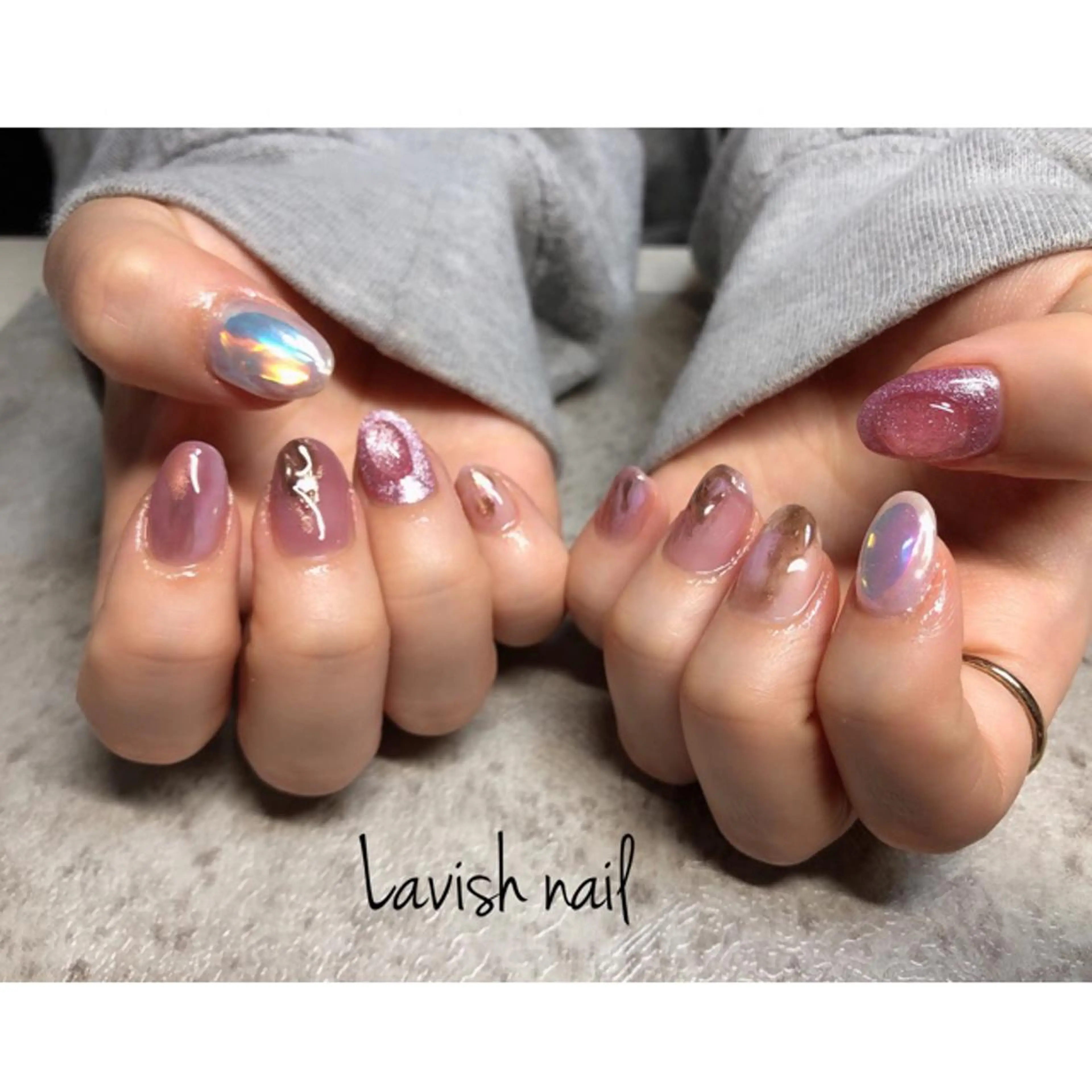 ネイル ハンドネイル Lavish nailのネイルデザイン