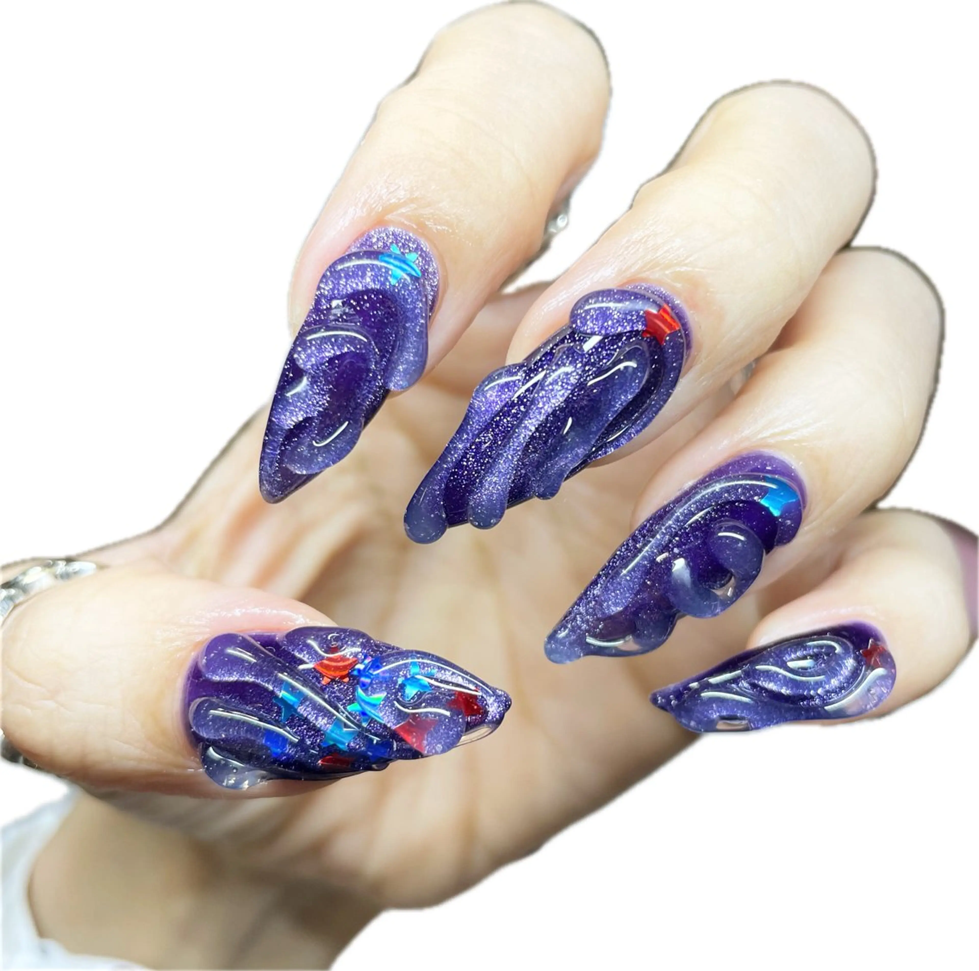 ネイル ハンドネイル posa nail モエミのネイルデザイン