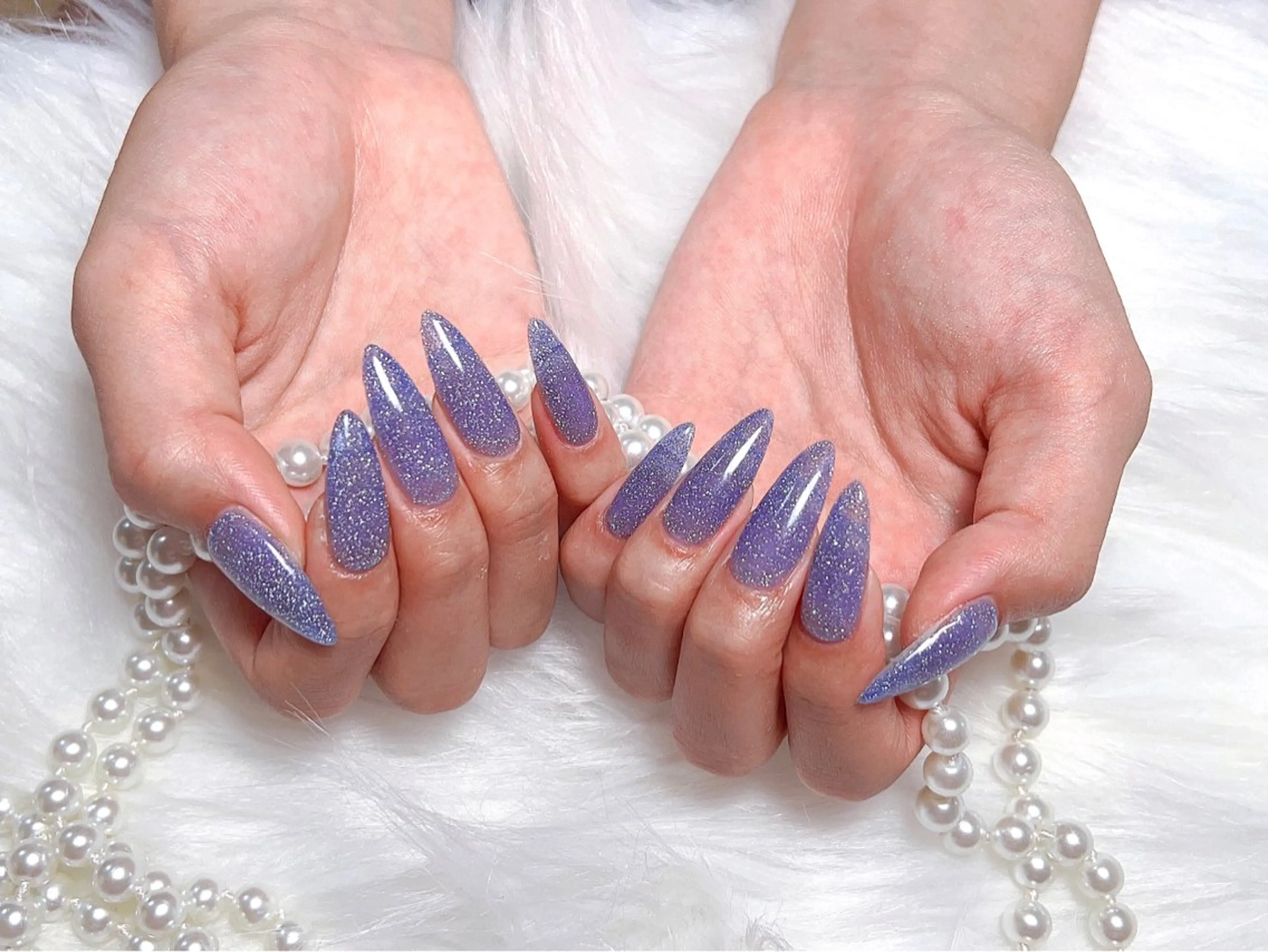 🎀チップスカルプ🎀マグネットorフラッシュネイル💅の写真