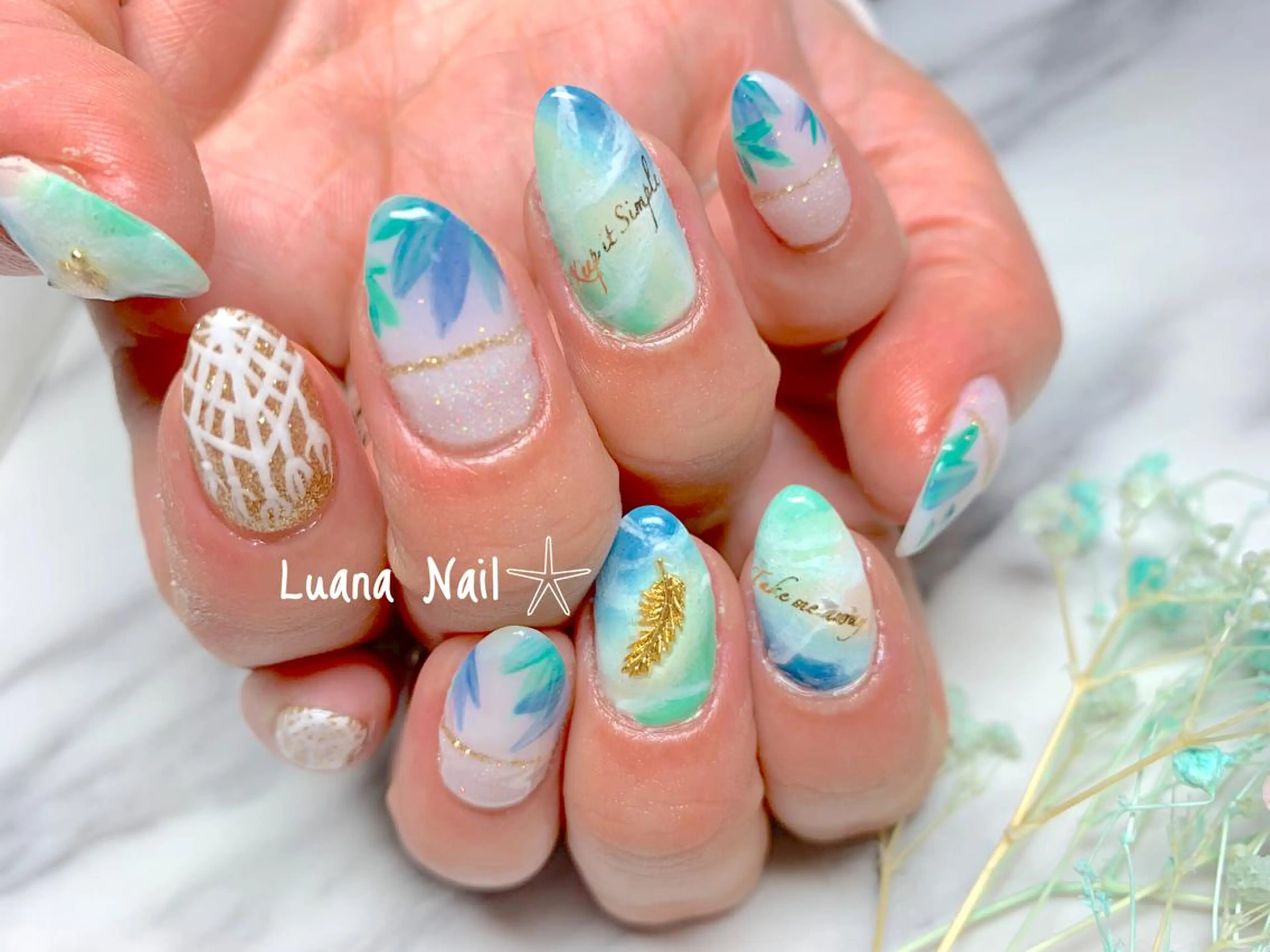 ネイル ハンドネイル BeauJu by Luana Nail所属・BeauJu by Luana Nailのネイルデザイン