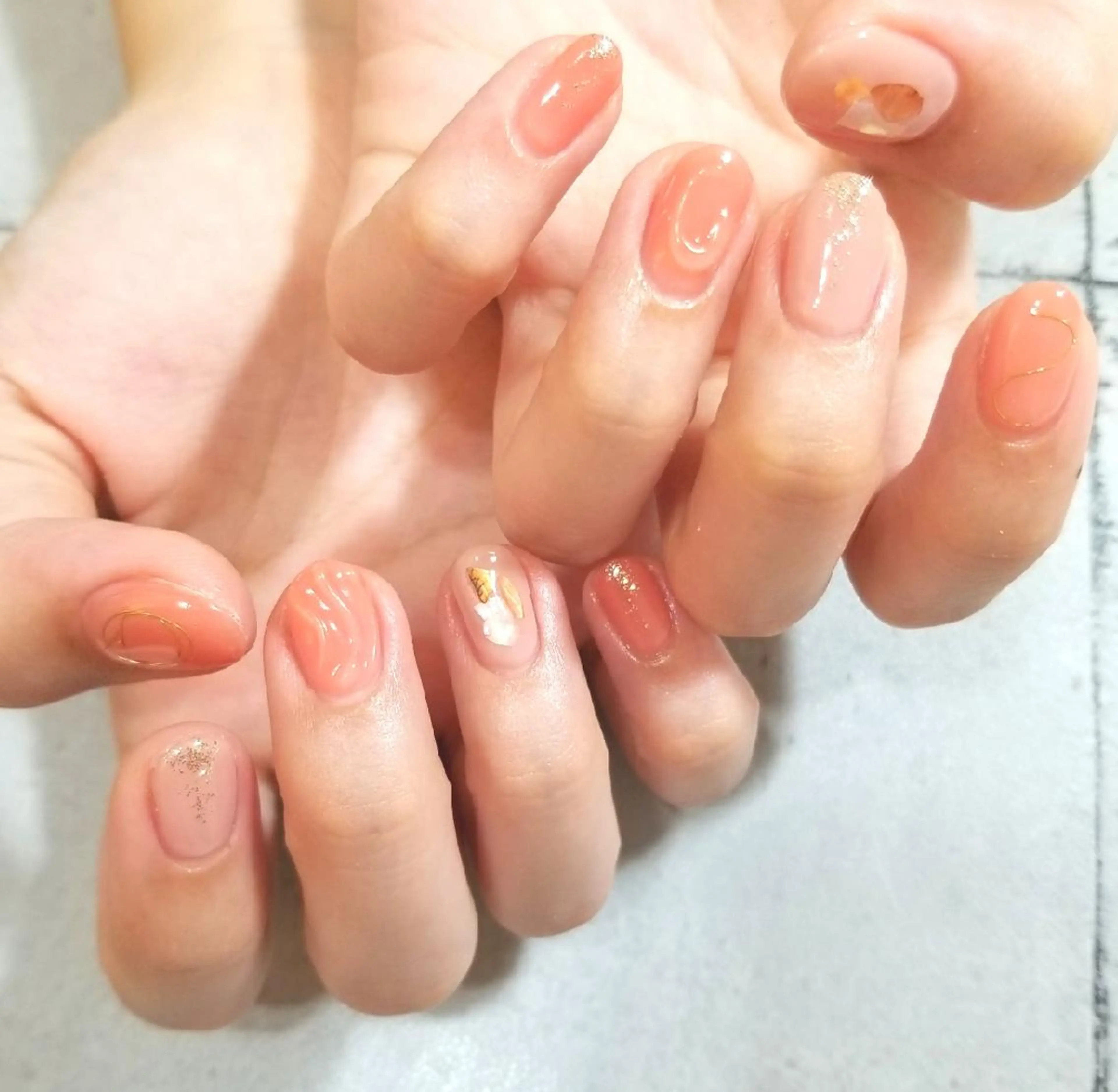 ネイル nailatelier nijiiro.所属・nijiiro🌈 サトウのネイルデザイン
